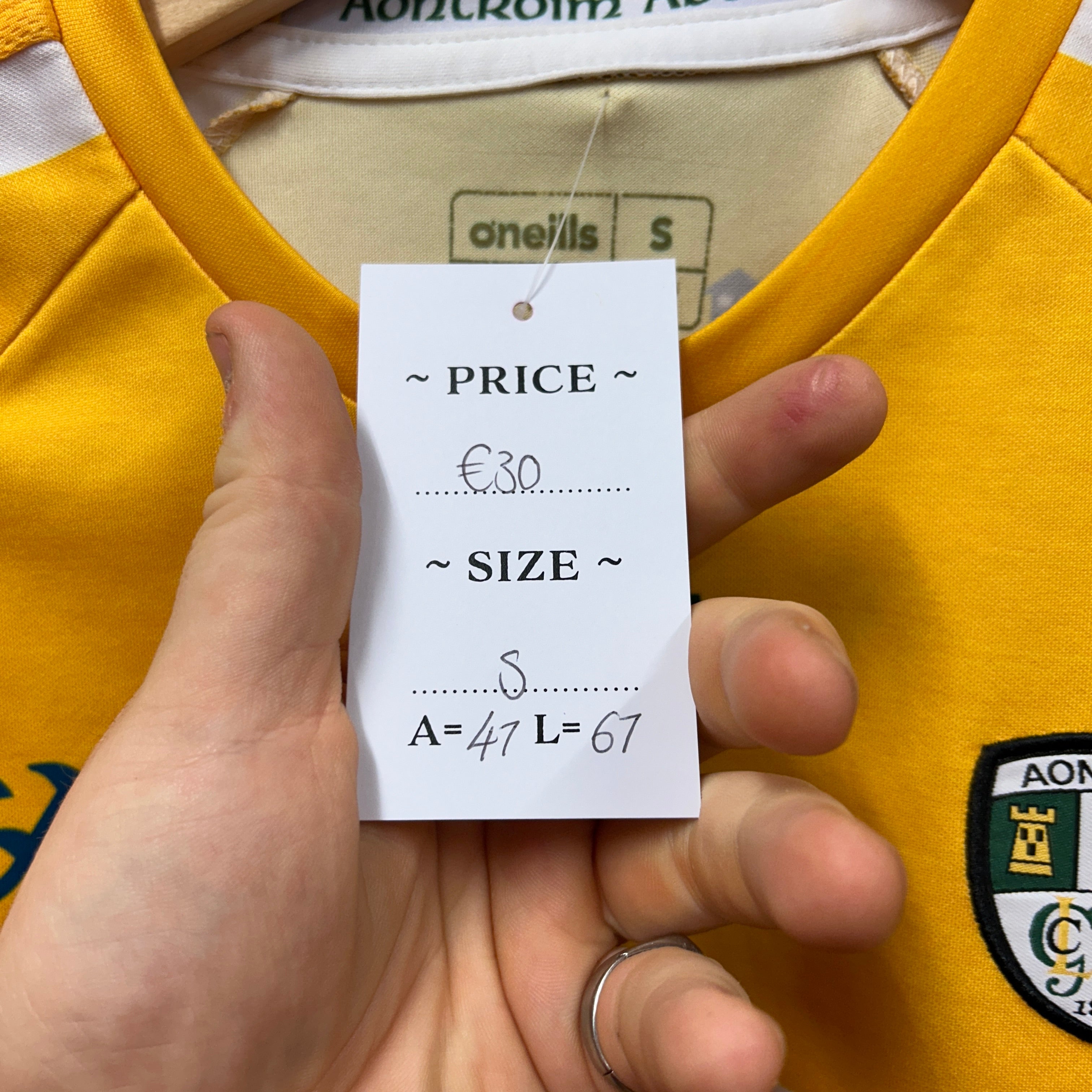 Antrim O'neills Football Shirt