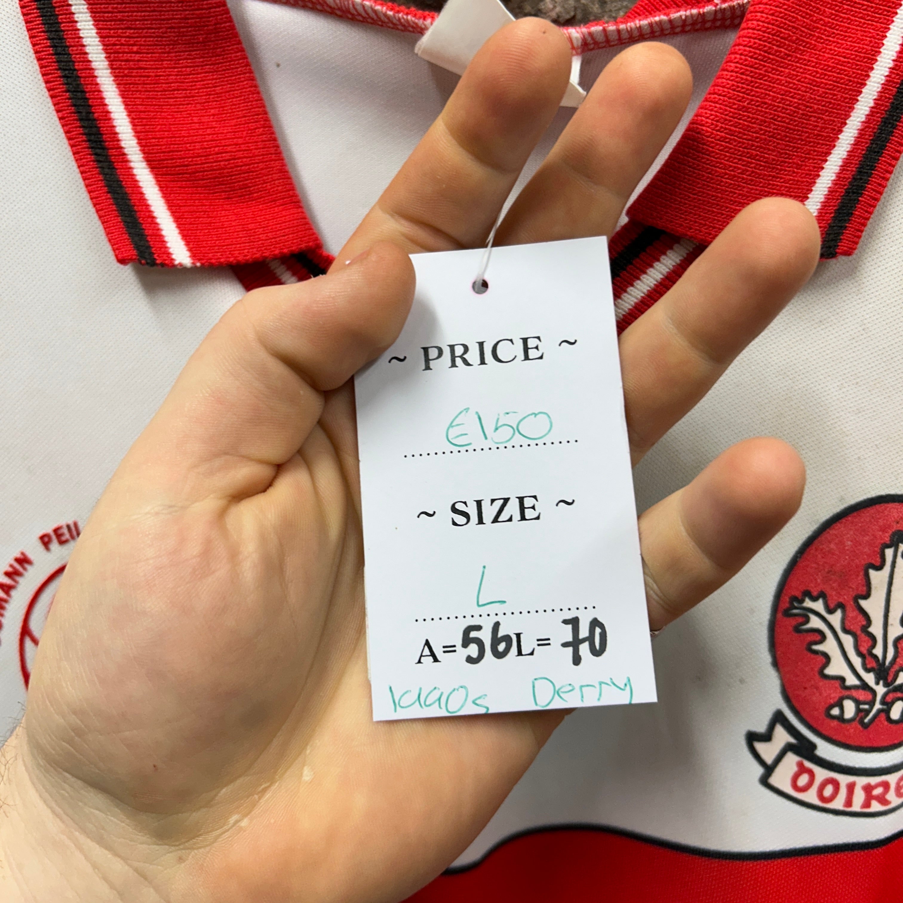 Vintage Derry-1990 O'neills Jersey