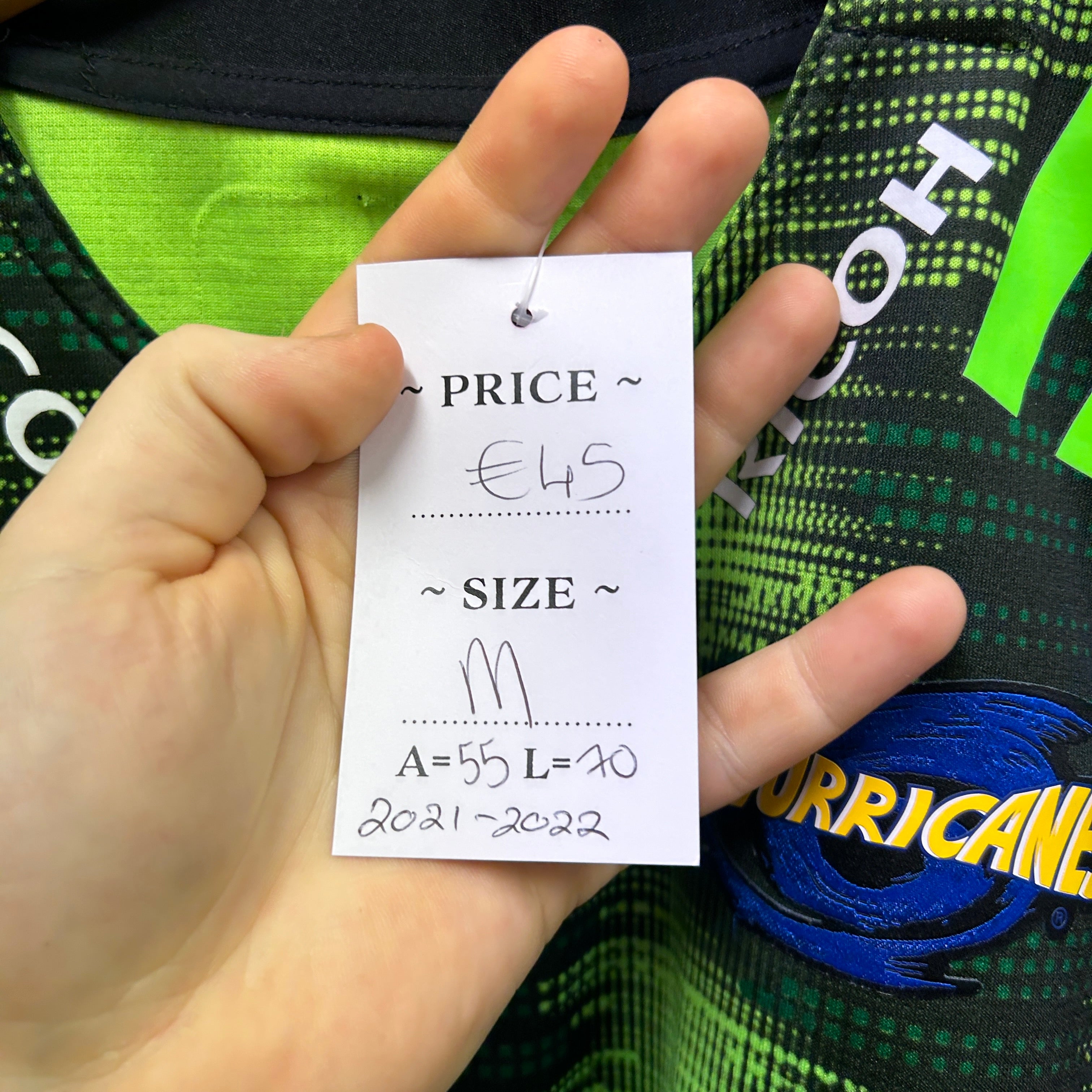 Hurricanes 2021/2022 Adidas Rugby Jersey