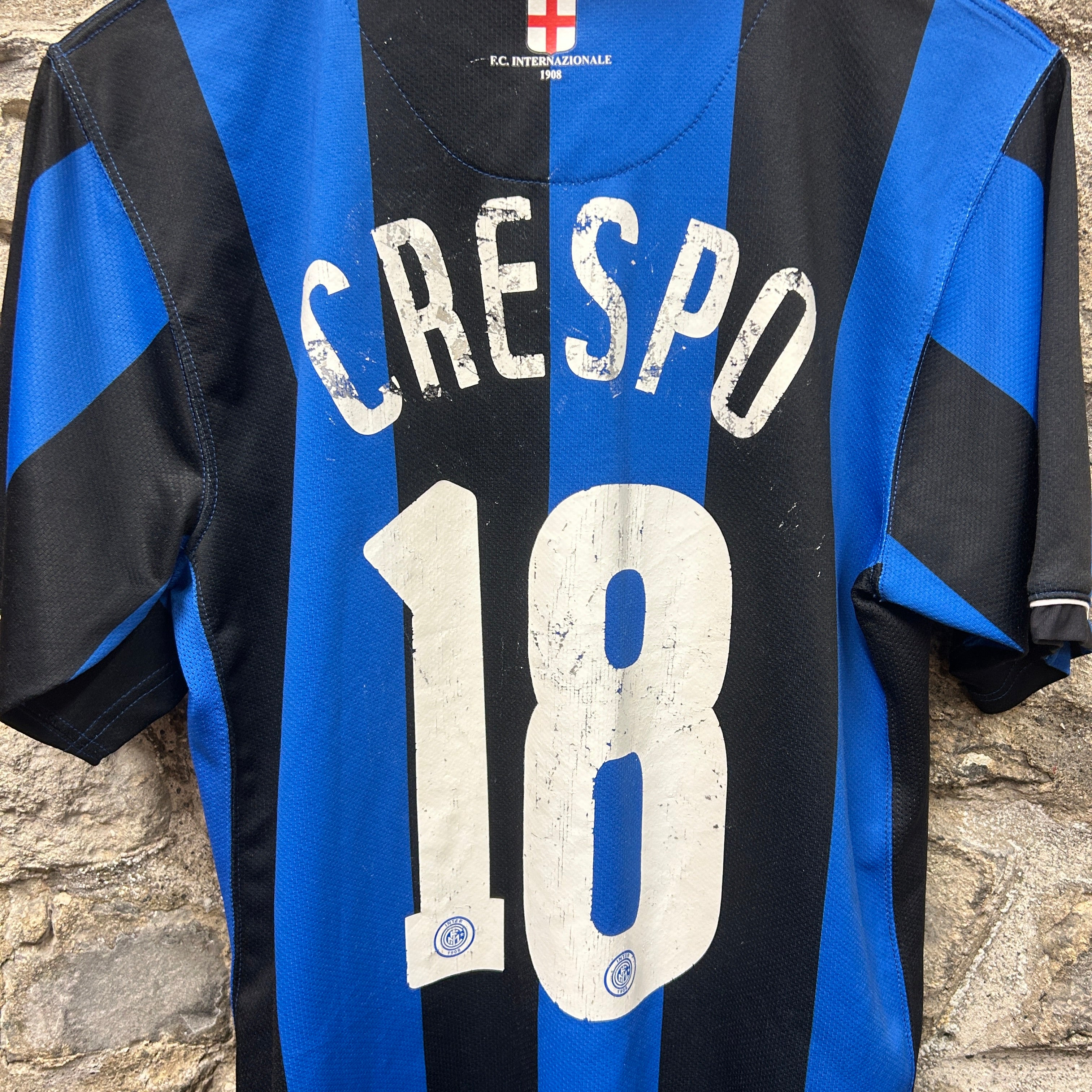 Inter Milan Crespo 2006/2007 Nike Football Shirt