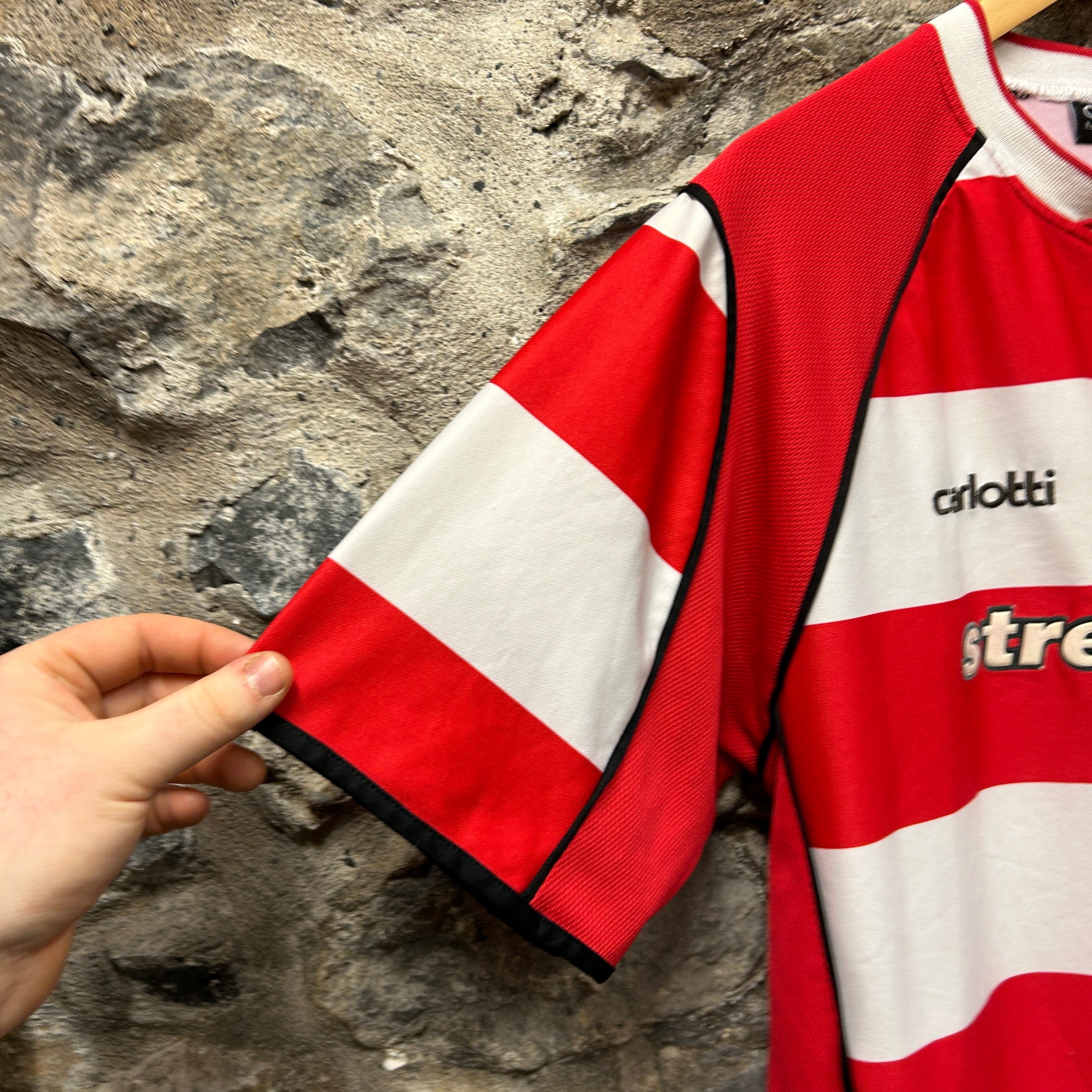 Vintage Doncaster Rovers 2003/2005 Carlotti Football Shirt