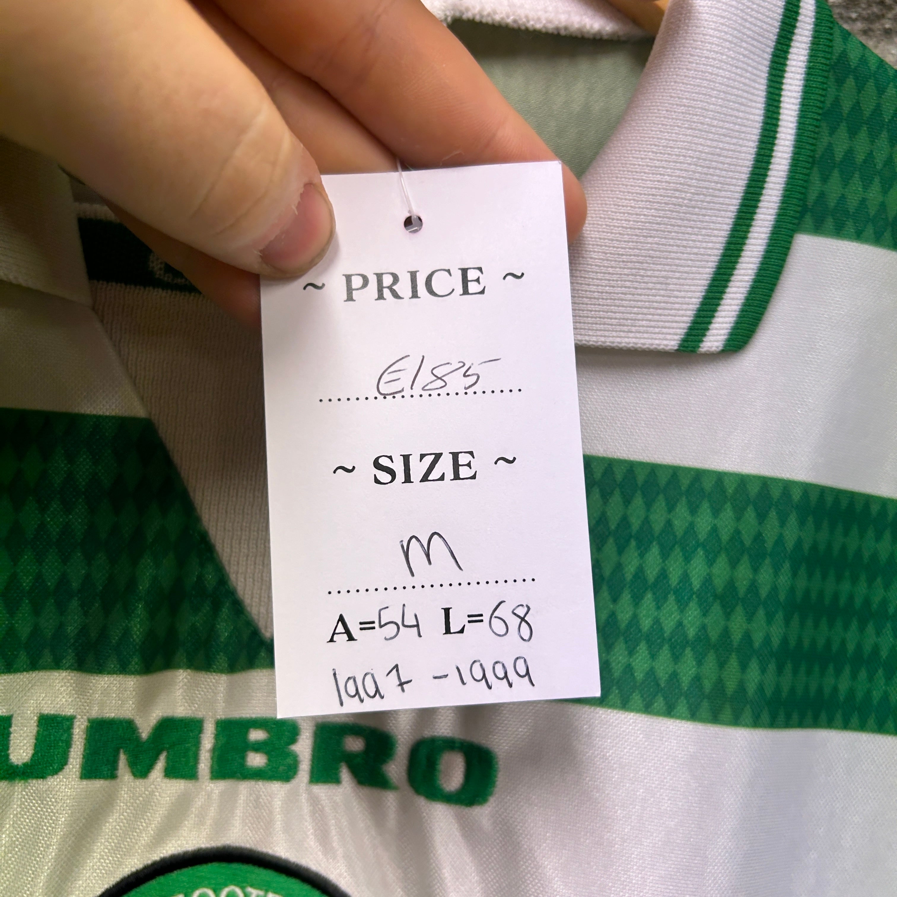 Celtic 1997/1999 Umbro Football Shirt