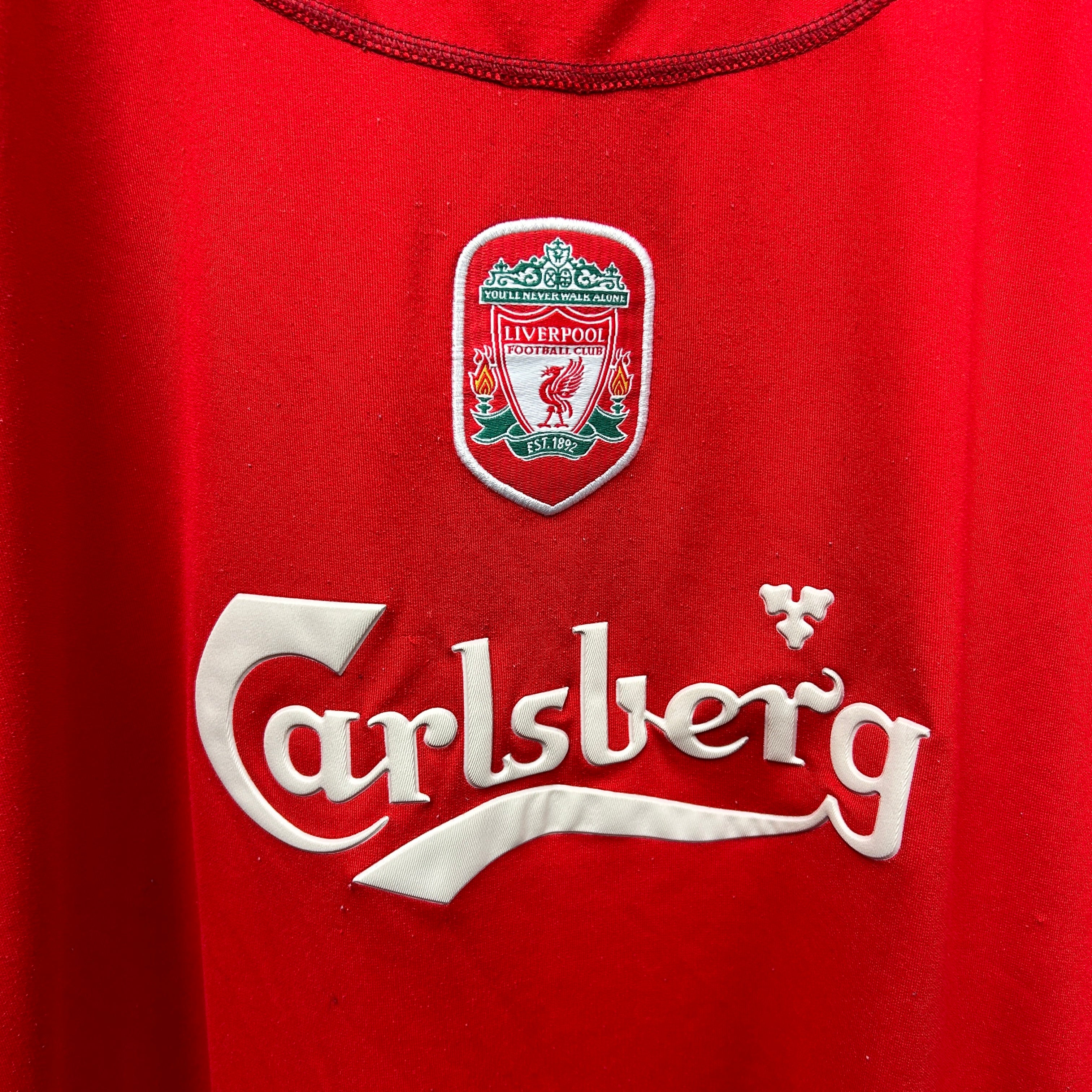 Liverpool 2002/2004 Harry Kewell Reebok Football Shirt