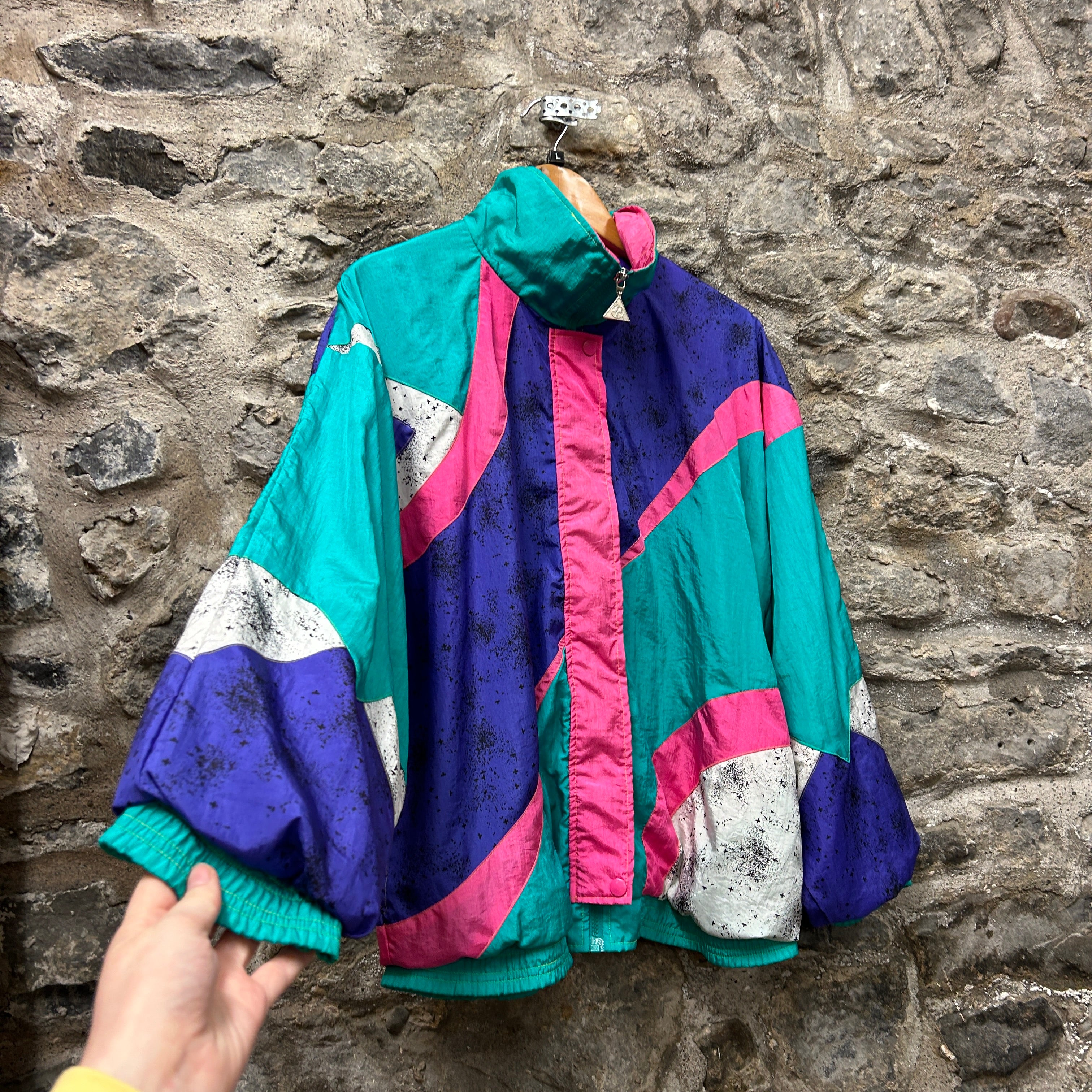 Vintage Casual Isle Windbreaker Jacket
