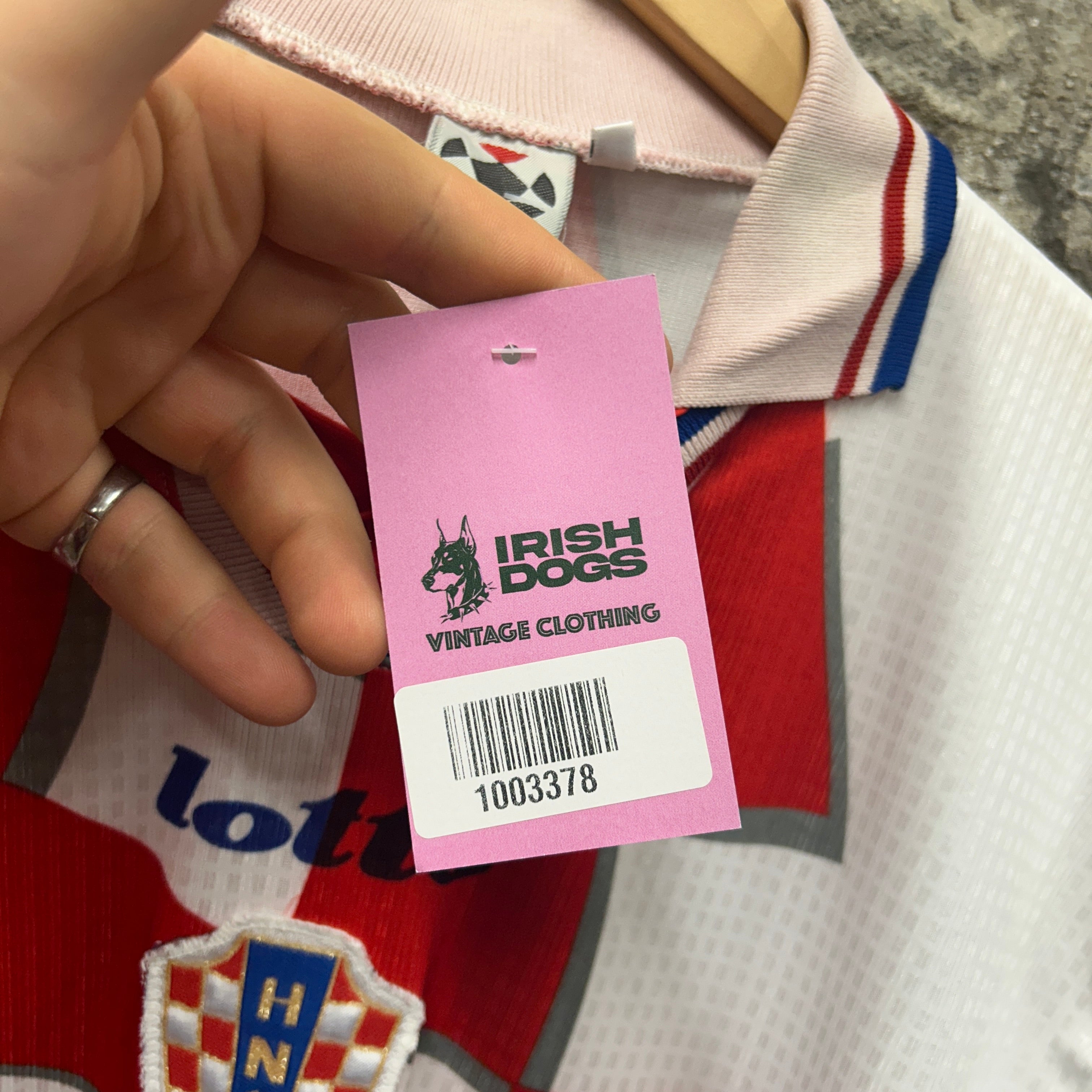 Croatia 1998-2001 Lotto Football Jersey