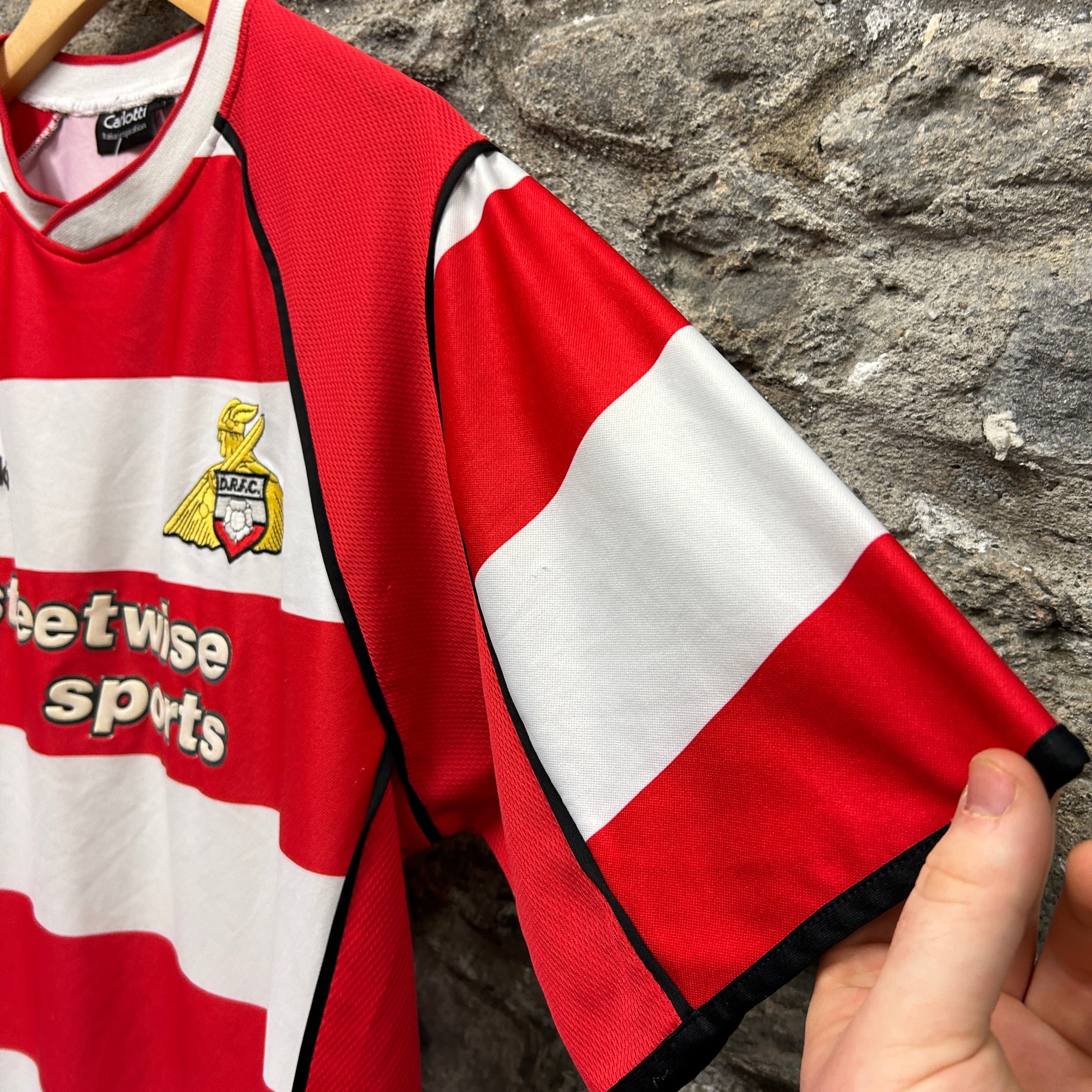 Vintage Doncaster Rovers 2003/2005 Carlotti Football Shirt