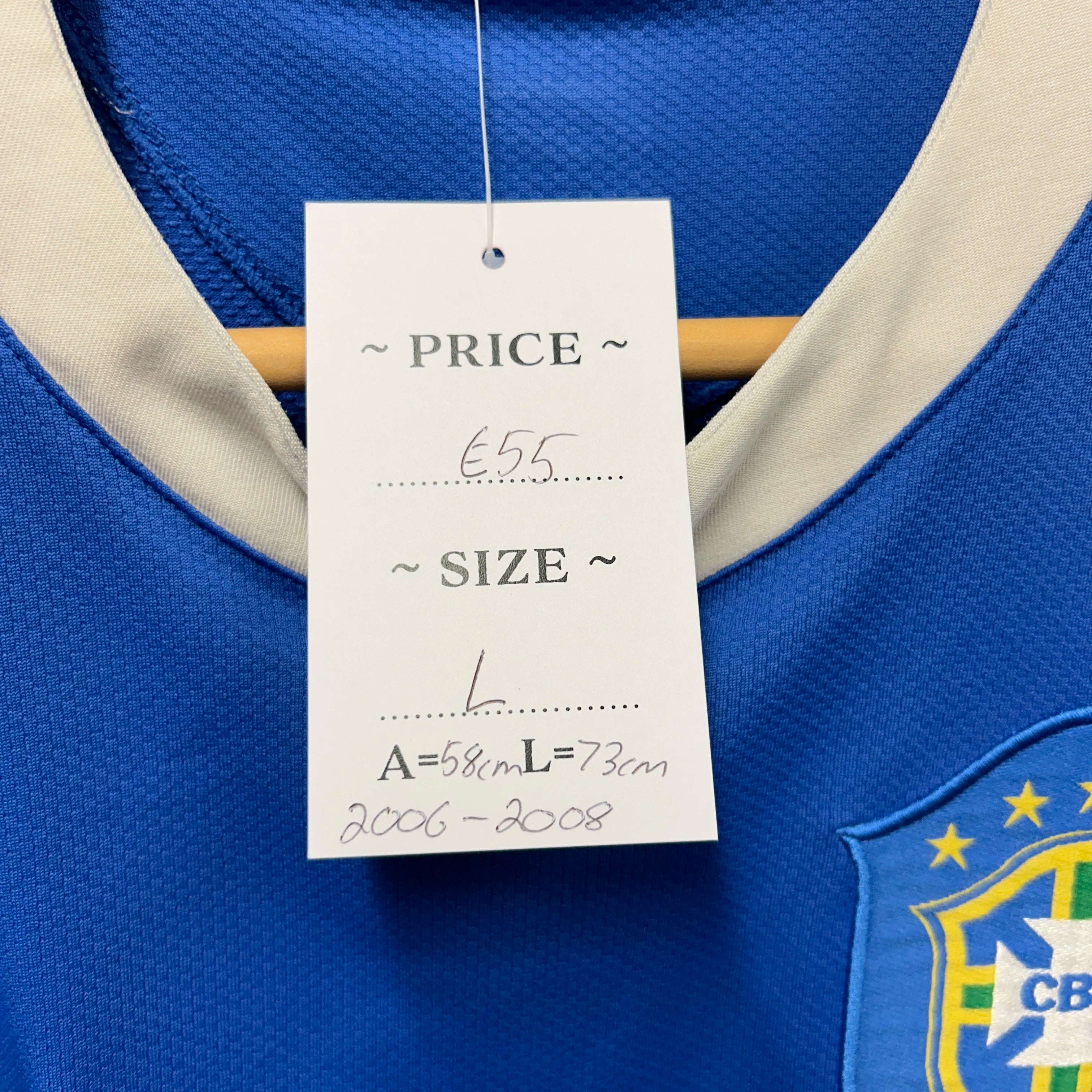 Brazil Nike Football Shirt 2006-2008