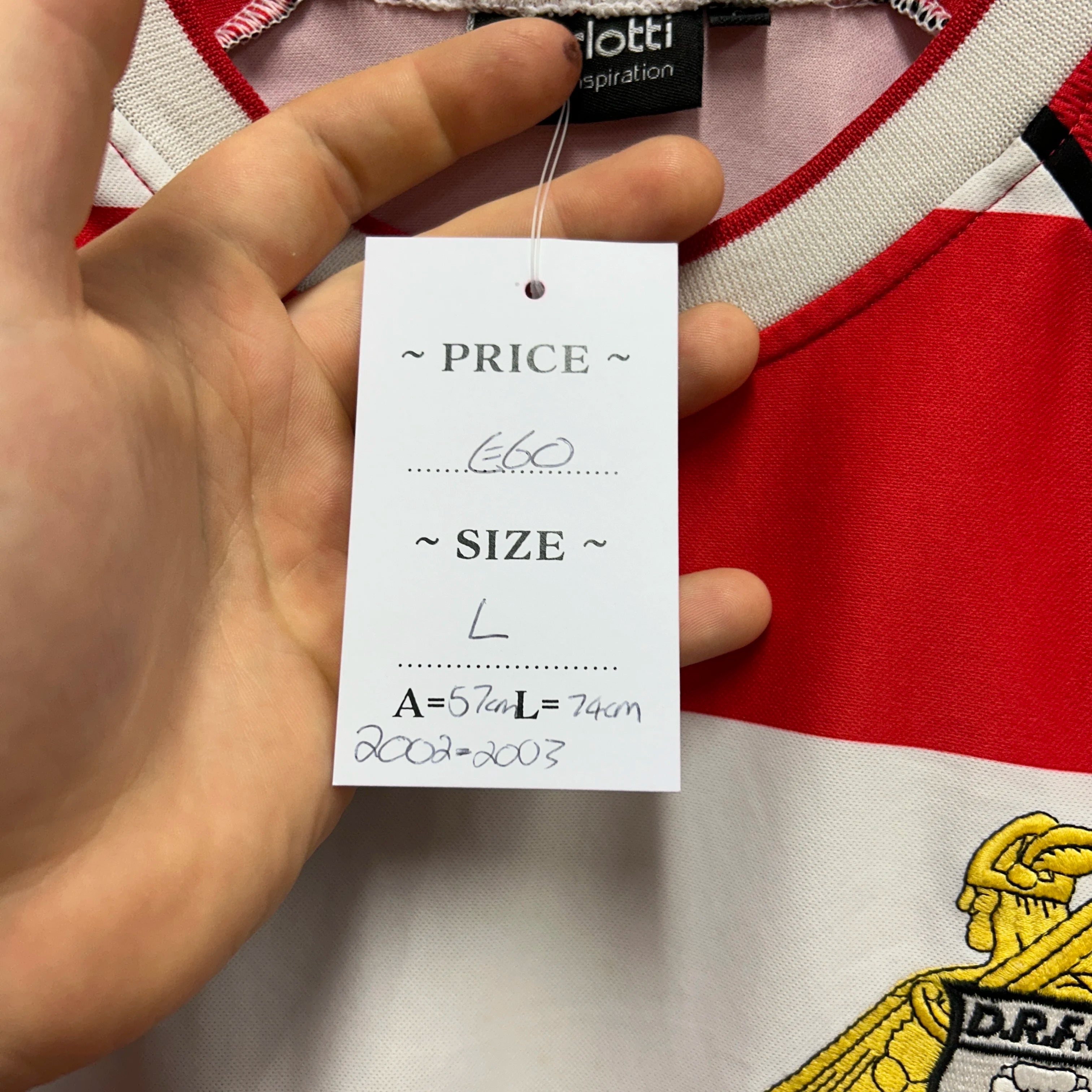 Doncaster Rovers Jersey 2002-2003