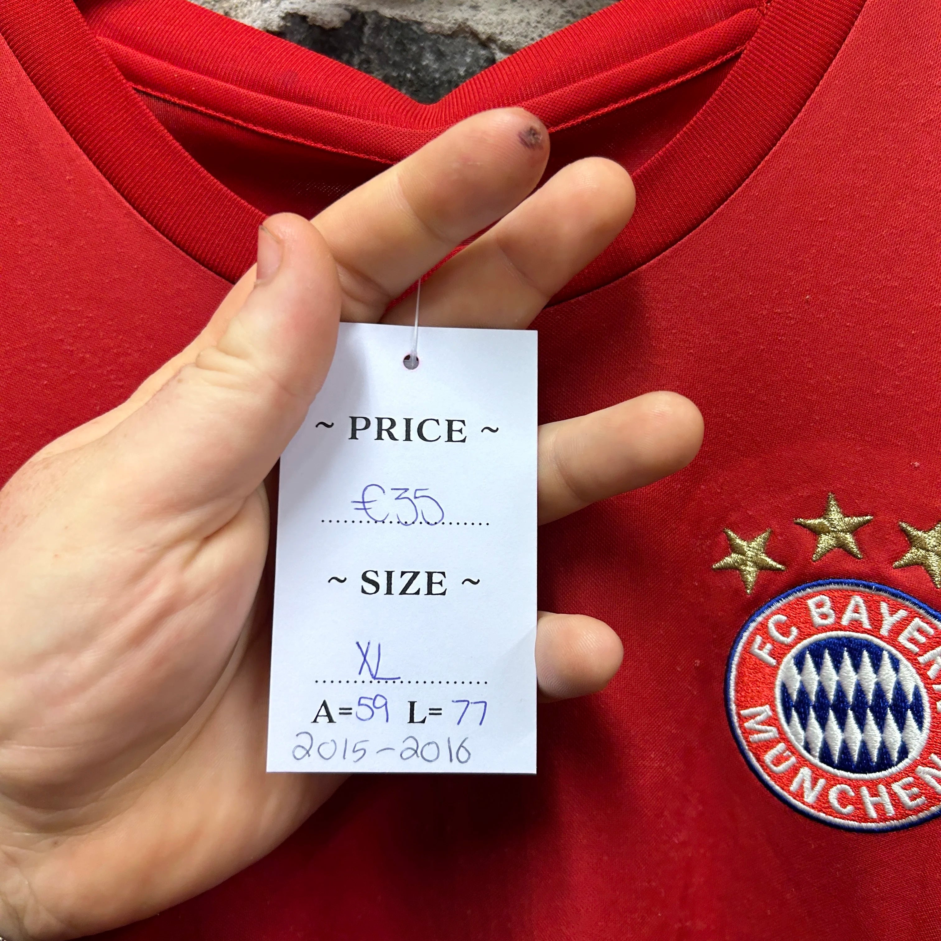 Bayern Munich Training Jersey 2015-2016