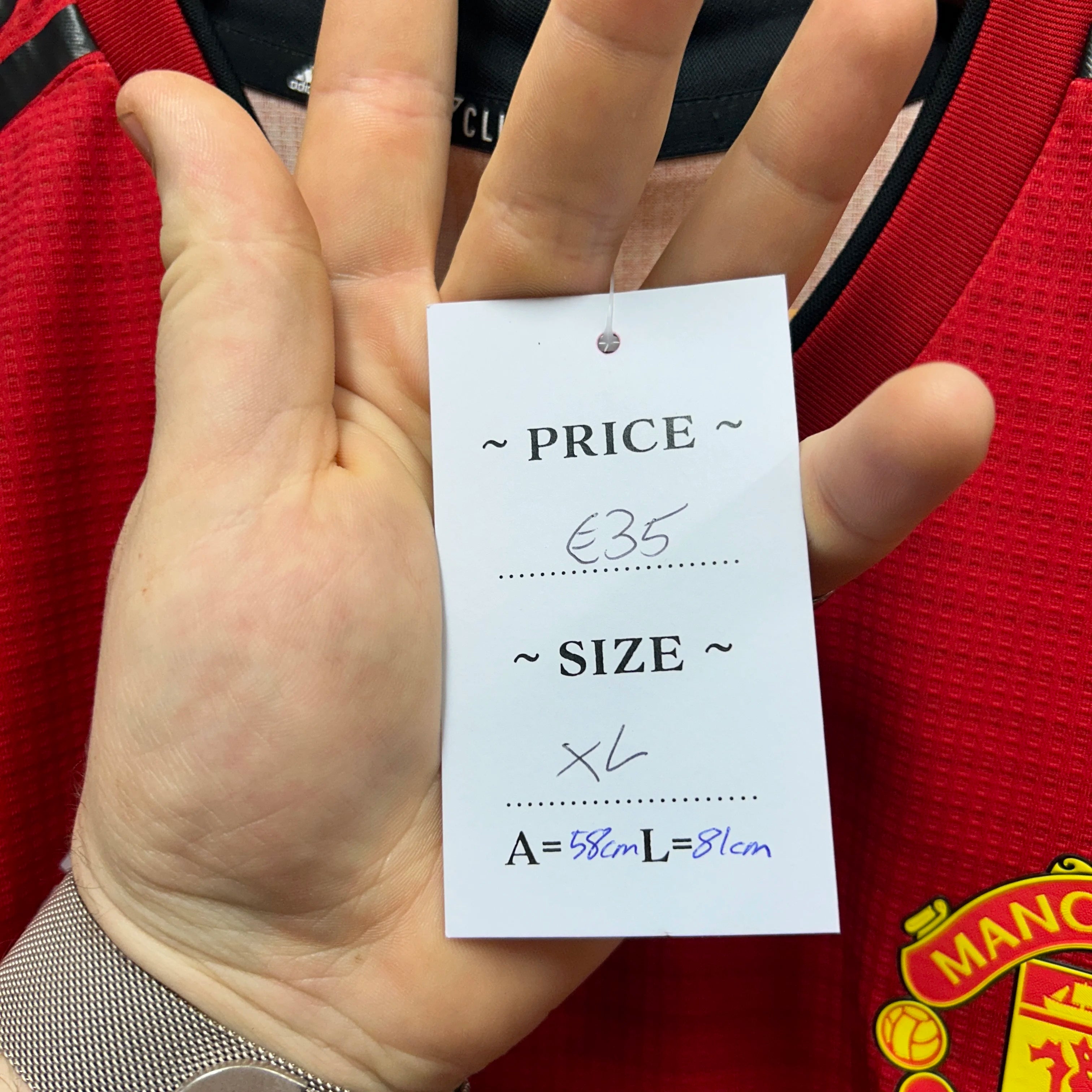 Vintage Manchester United Jersey