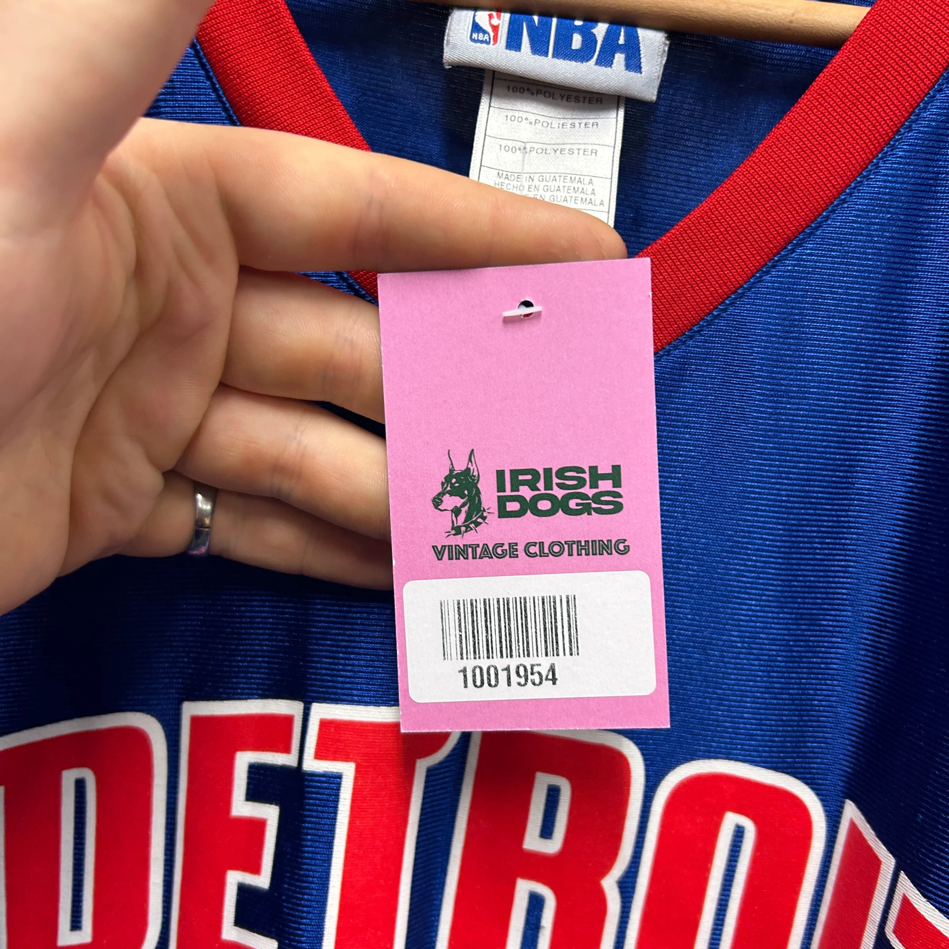 Vintage Detroit Pistons Jersey