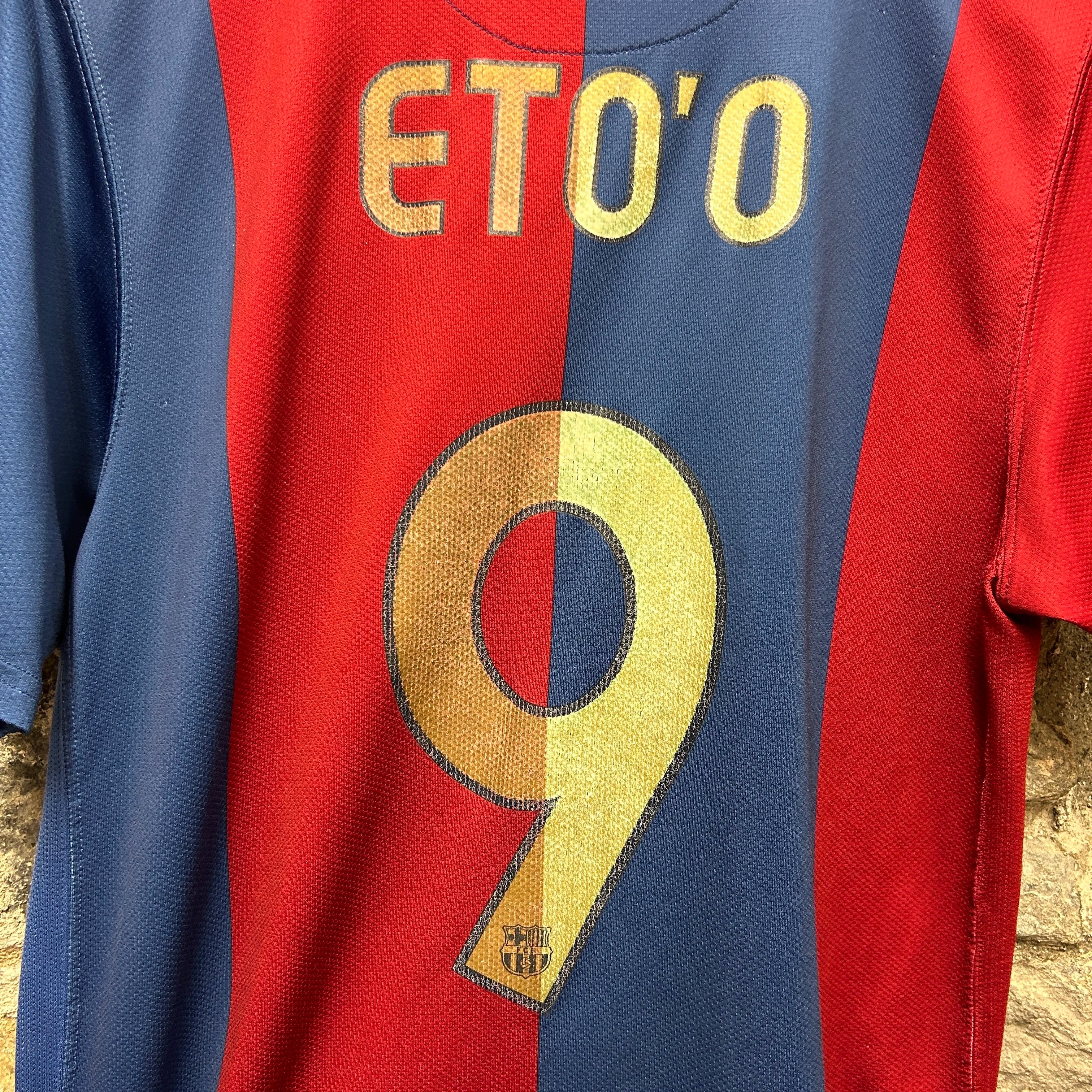 Vintage Barcelona Jersey Eto 2006-2007