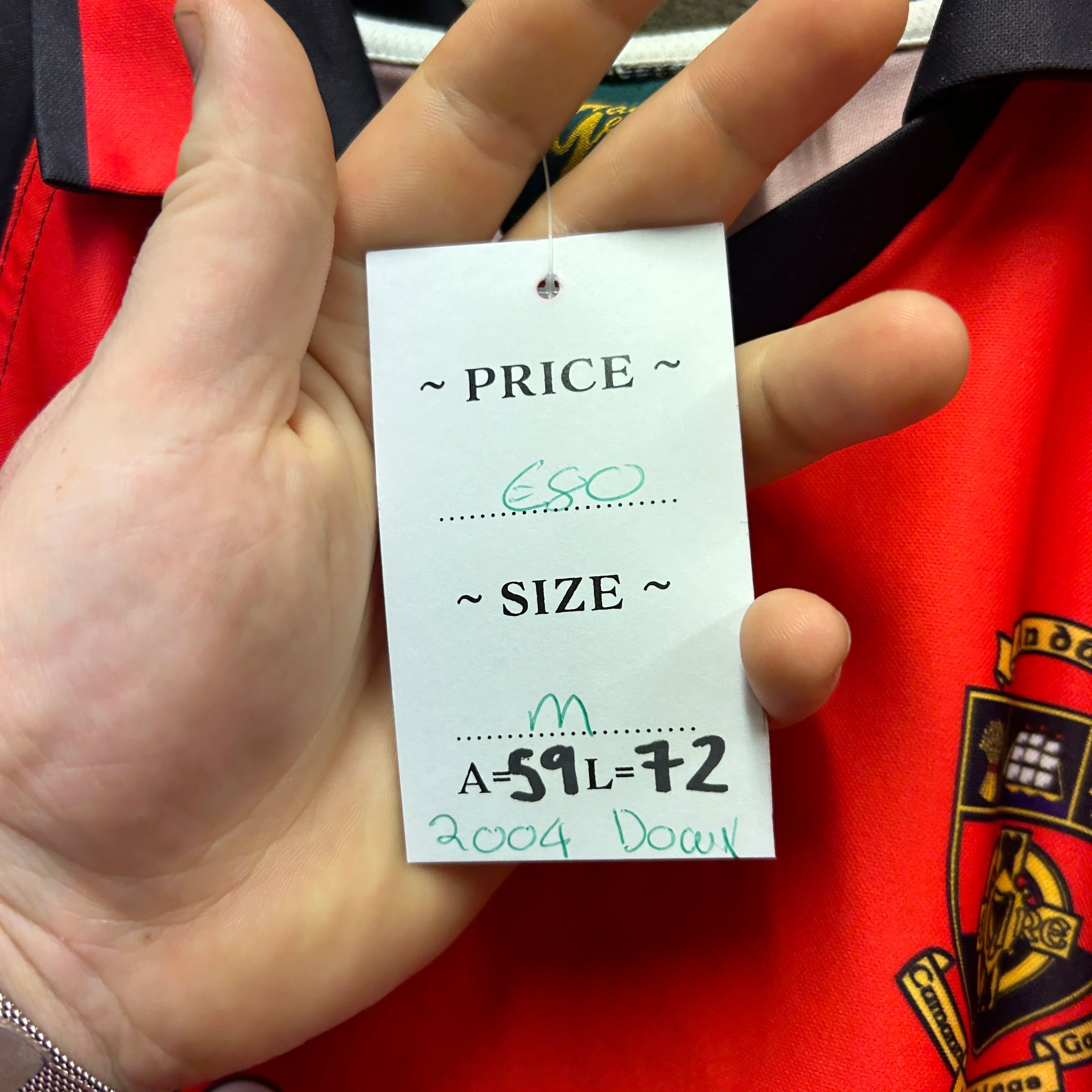 Vintage Down Jersey 2004