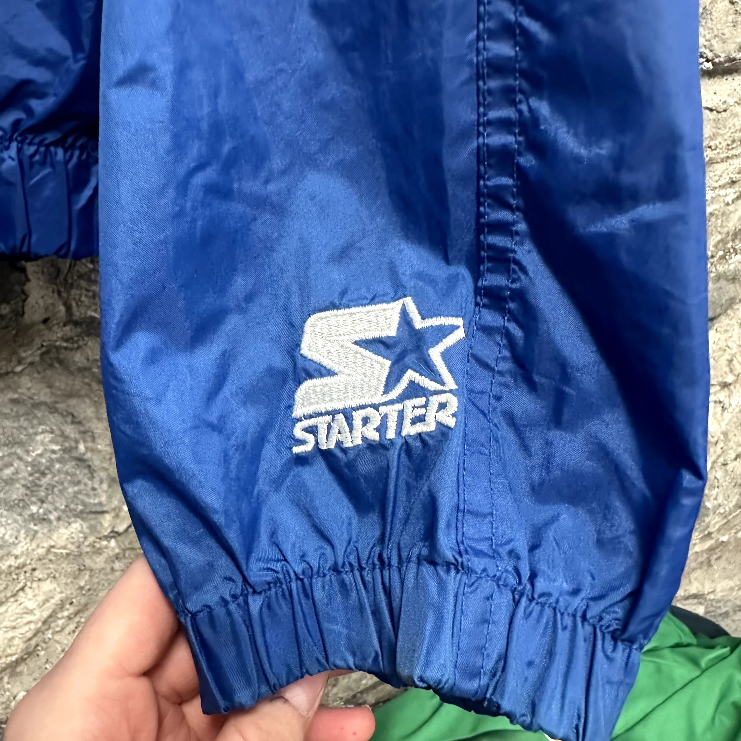 Vintage Starter Windbreaker Jacket New York Knicks