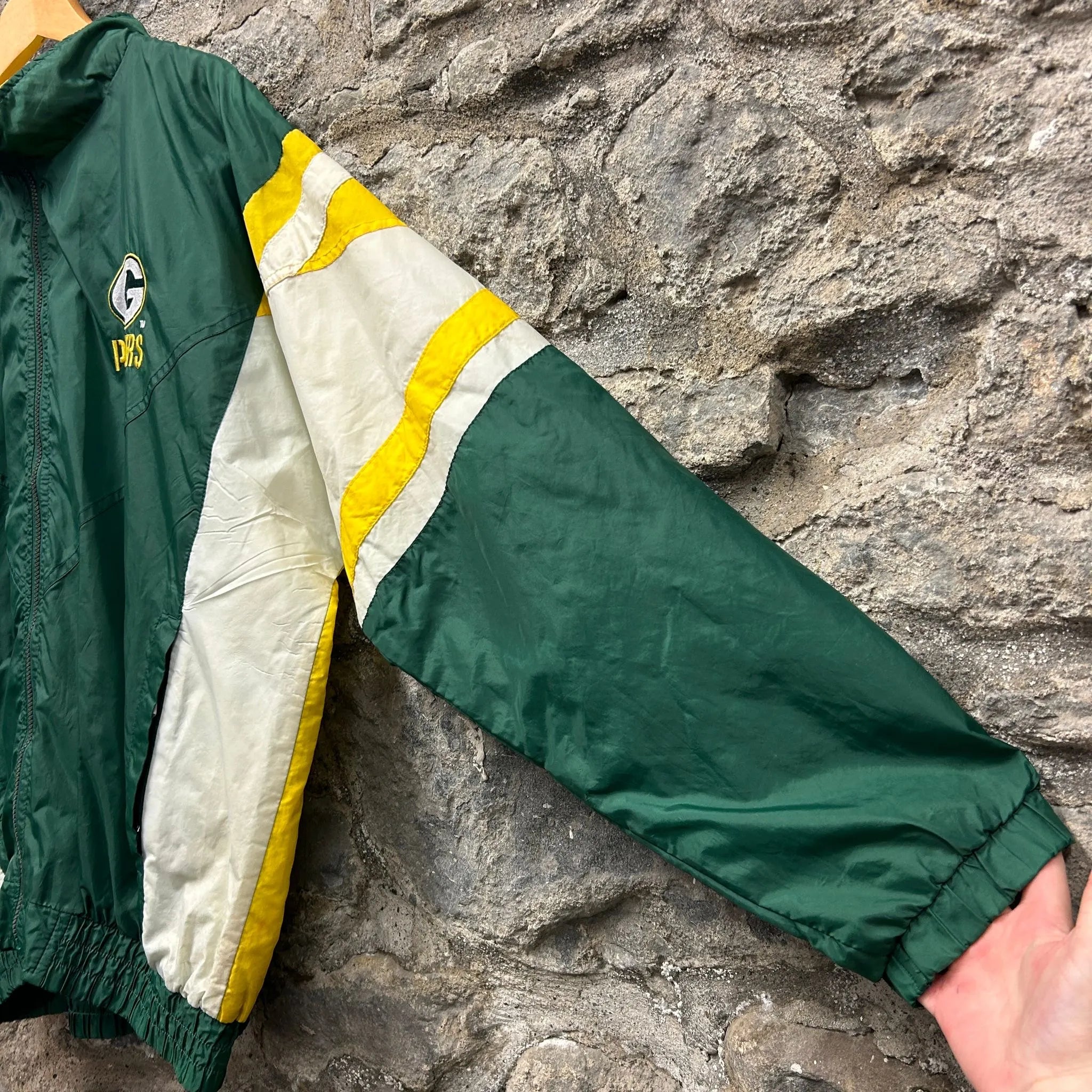 Vintage Starter Windbreaker Jacket Green Bay Packers