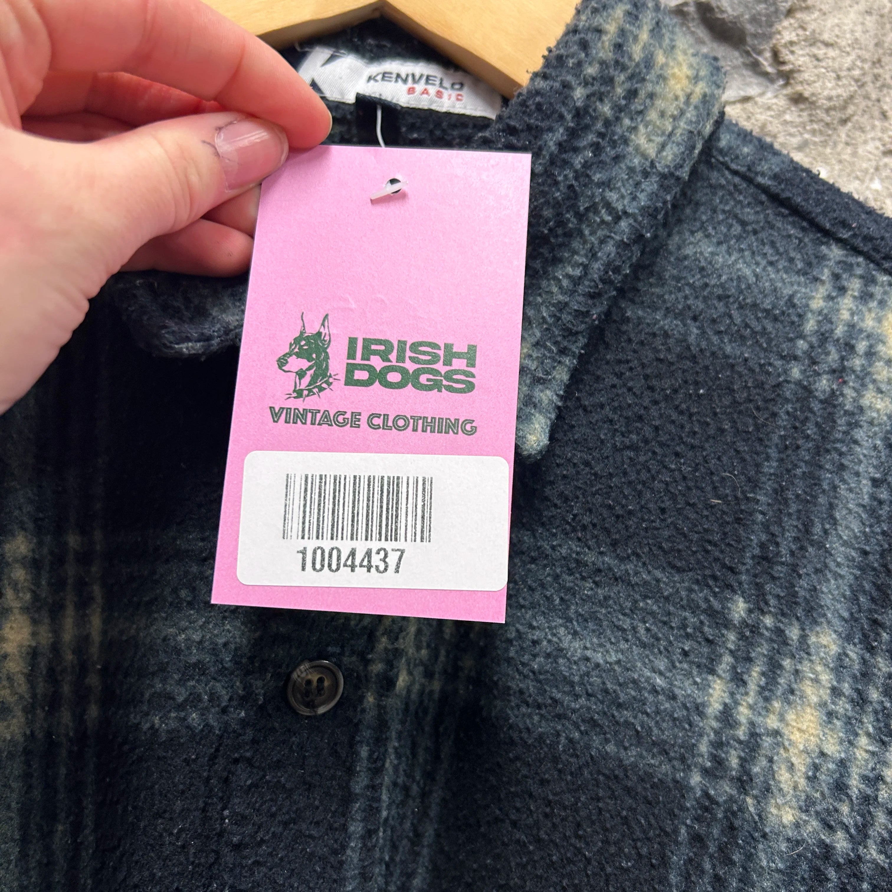 Vintage Kenvelo Basic Flannel Shirt