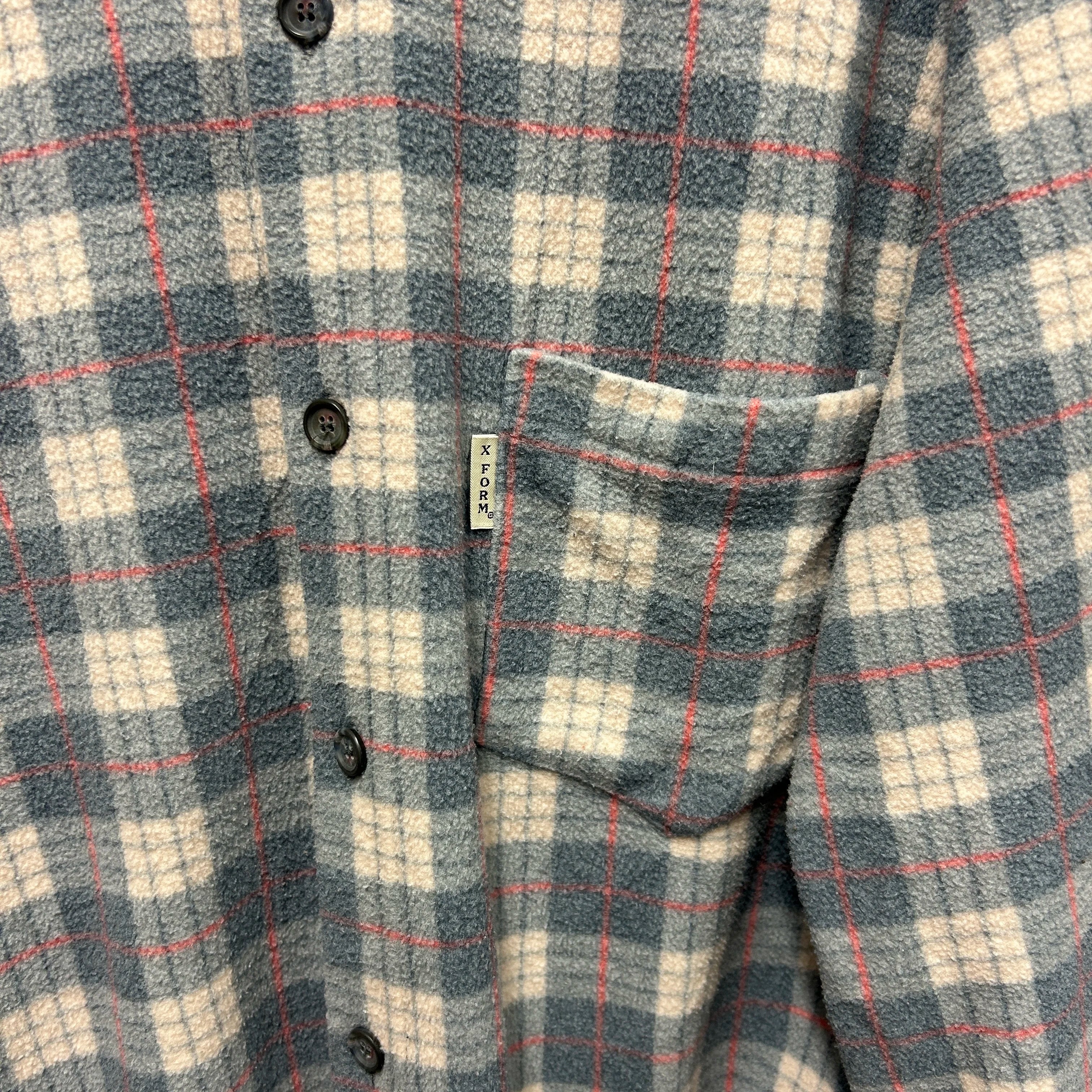 Vintage X-form Flannel Shirt