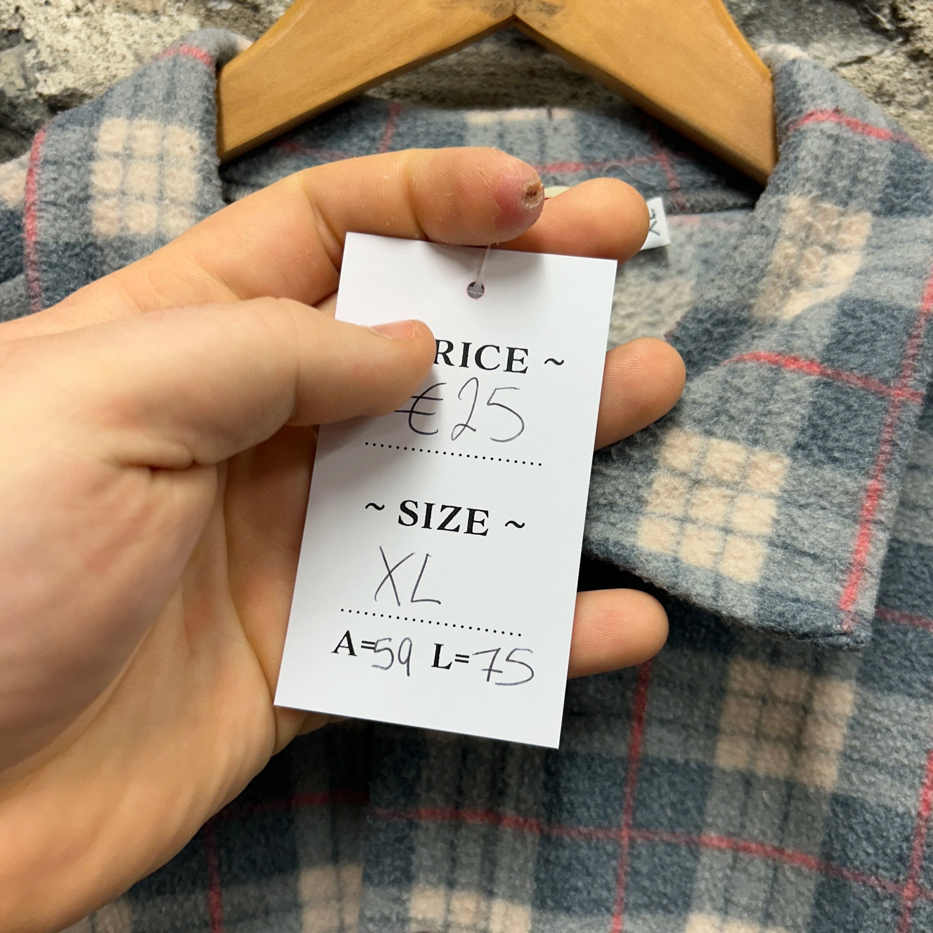 Vintage X-form Flannel Shirt