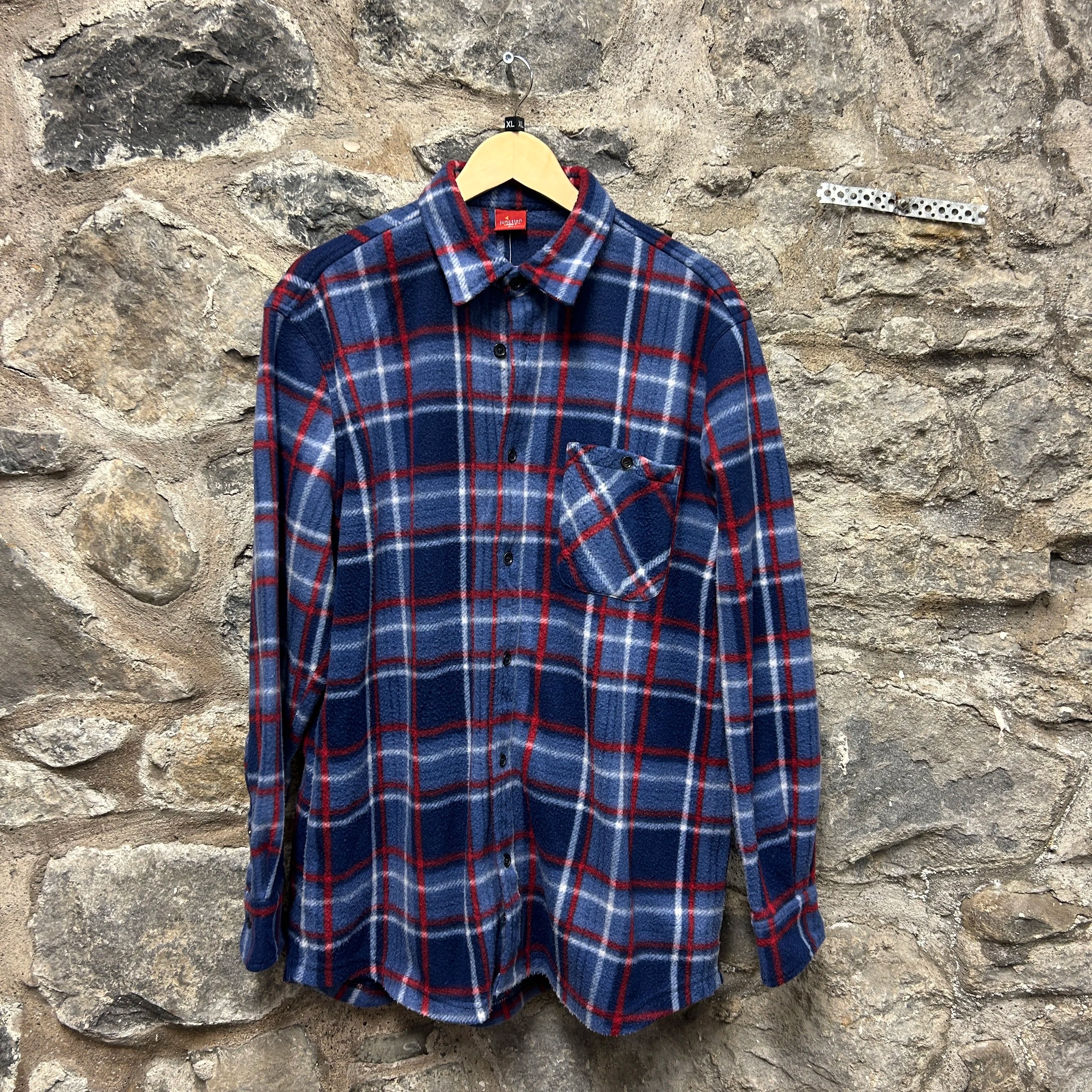 Vintage Junction Vest Long Sleeve Flannel Shirt