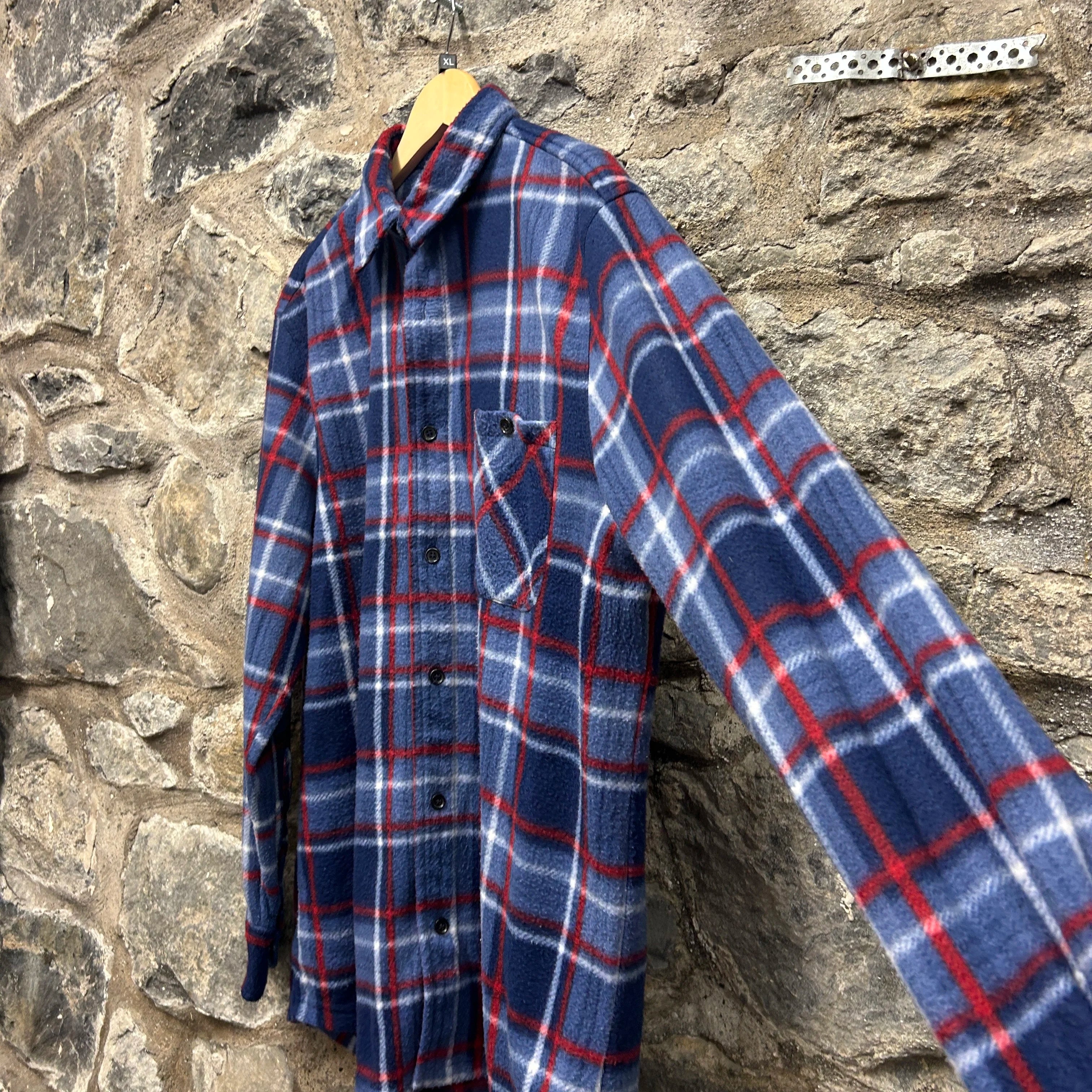 Vintage Junction Vest Long Sleeve Flannel Shirt