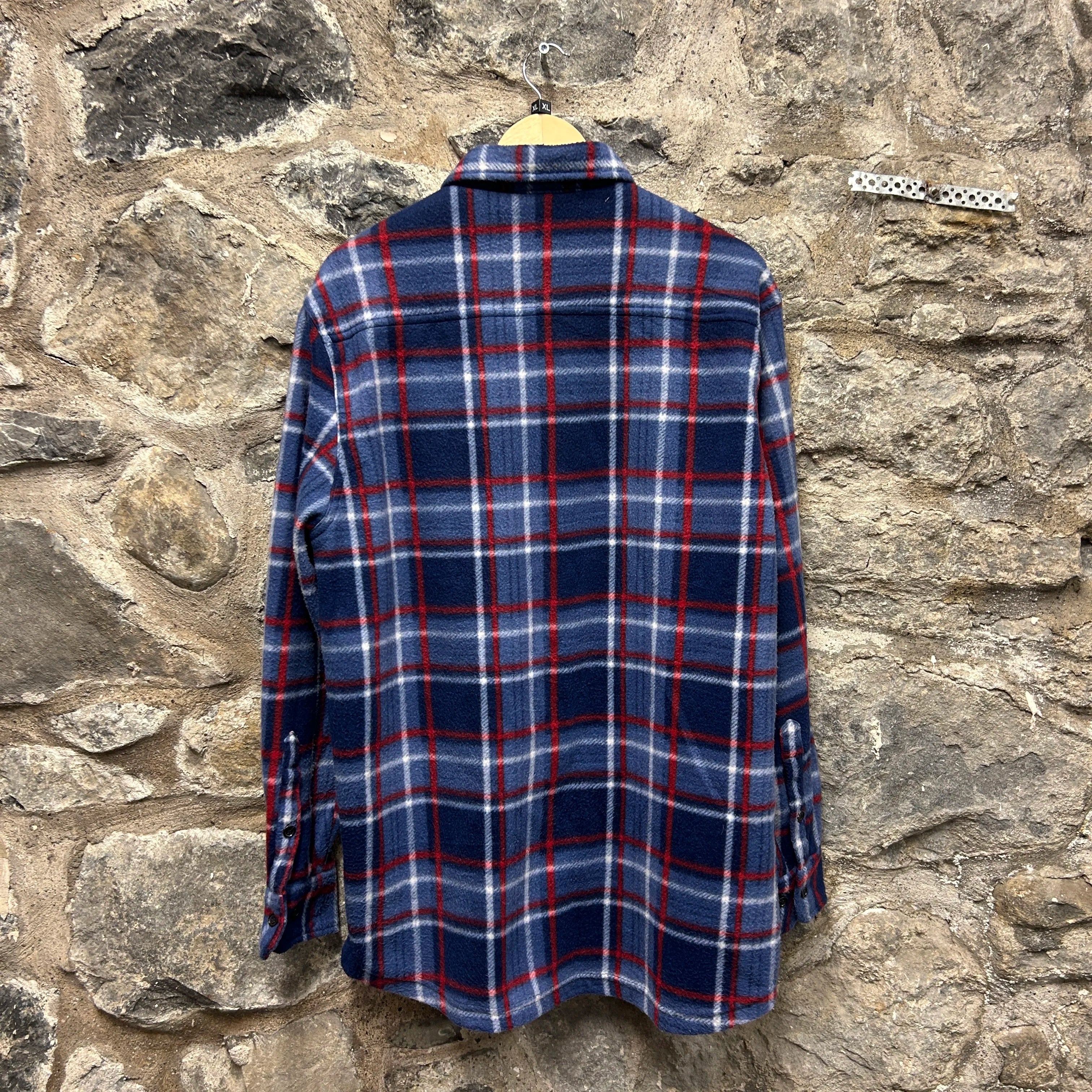 Vintage Junction Vest Long Sleeve Flannel Shirt