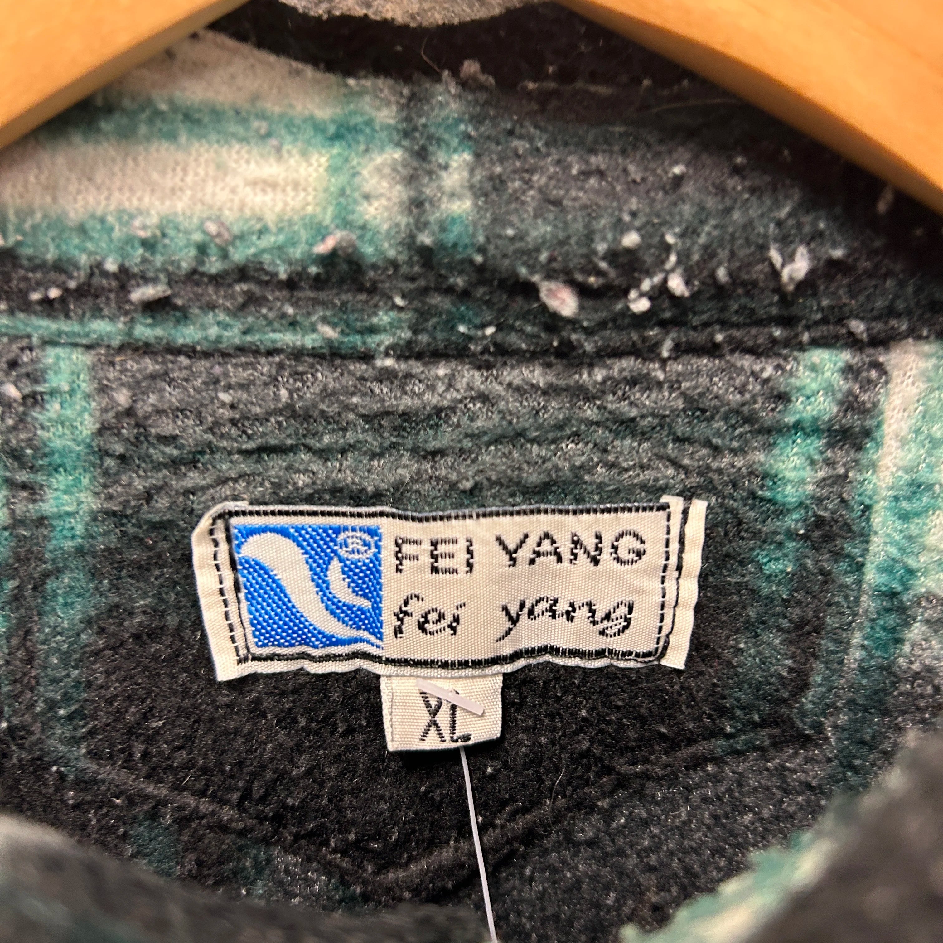 Vintage Fei Yang Button-up Flannel Shirt