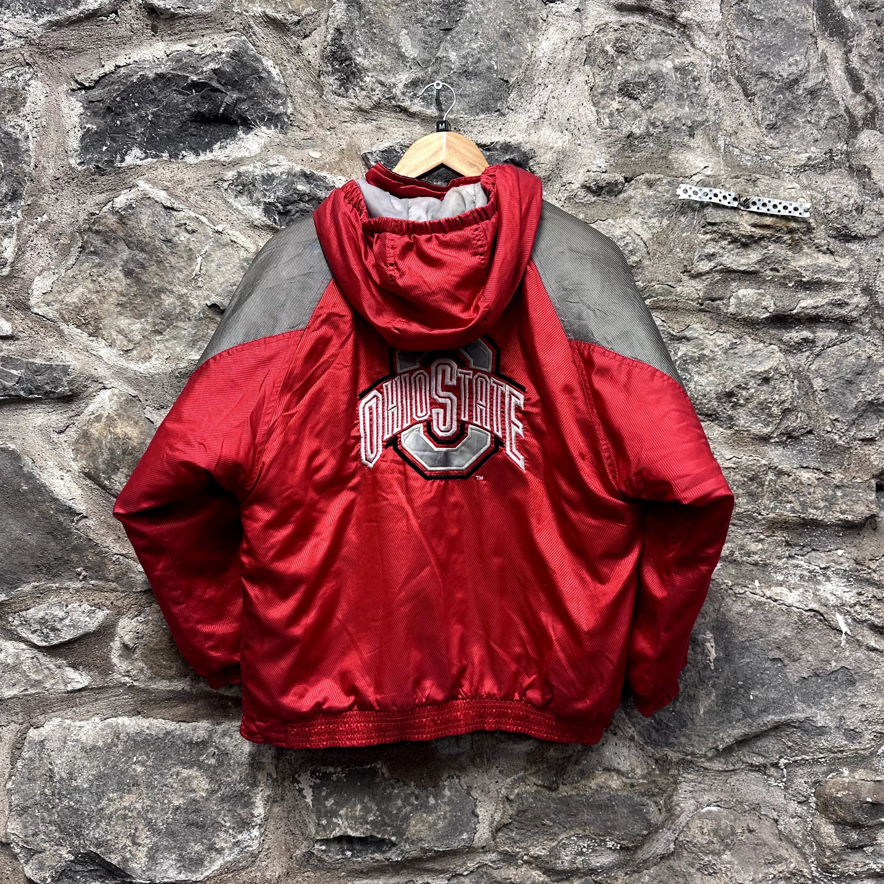 Vintage Starter Pullover Jacket OhioState