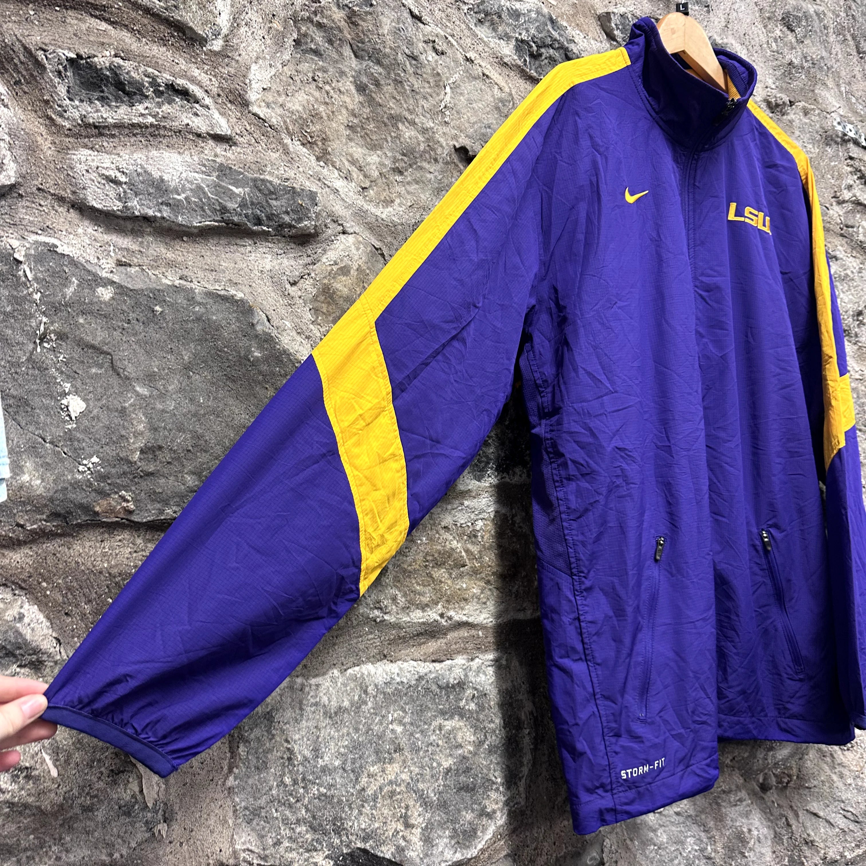 Vintage Nike Windbreaker Jacket Lsu Tigers
