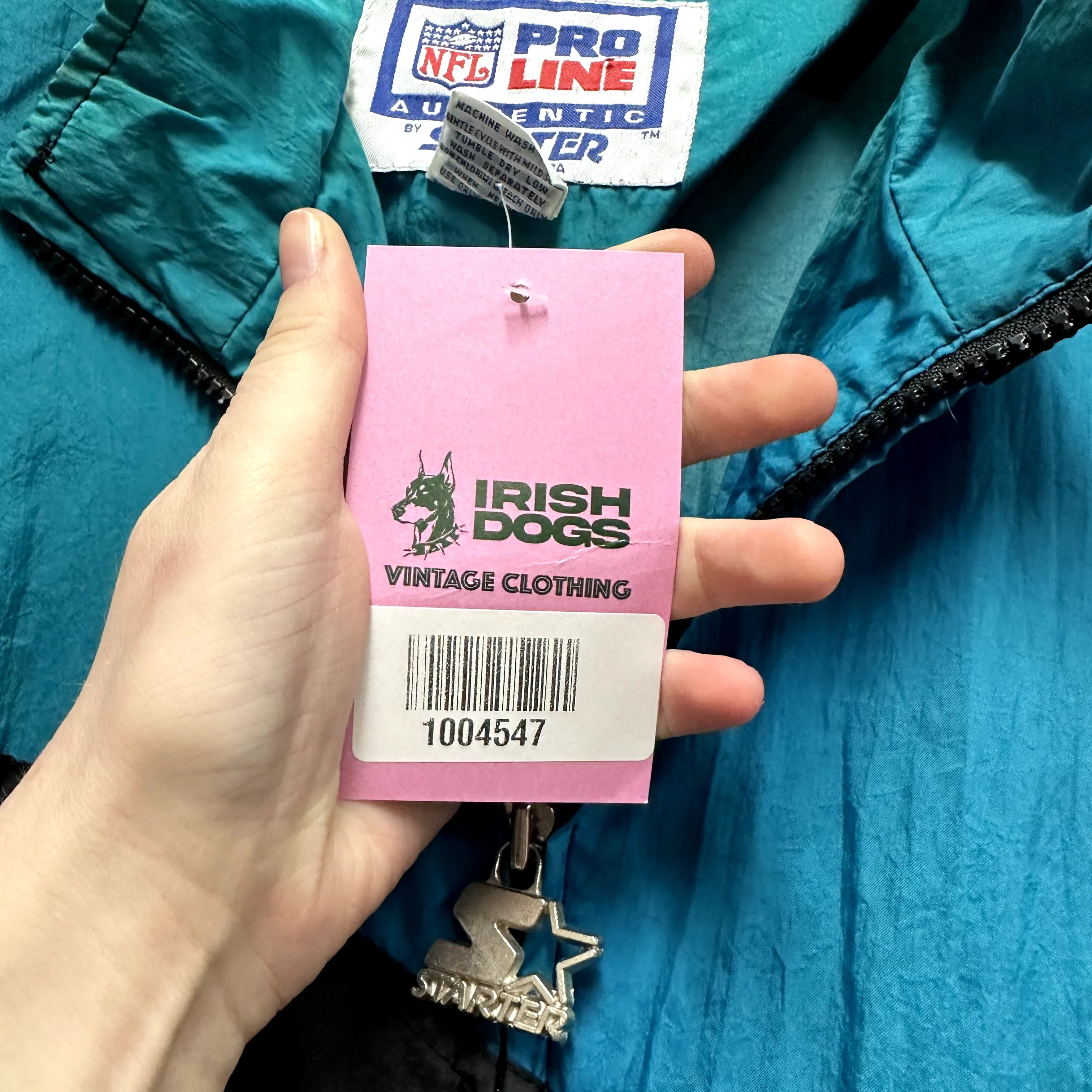 Vintage Starter Windbreaker Jacket Jacksonville Jaguars