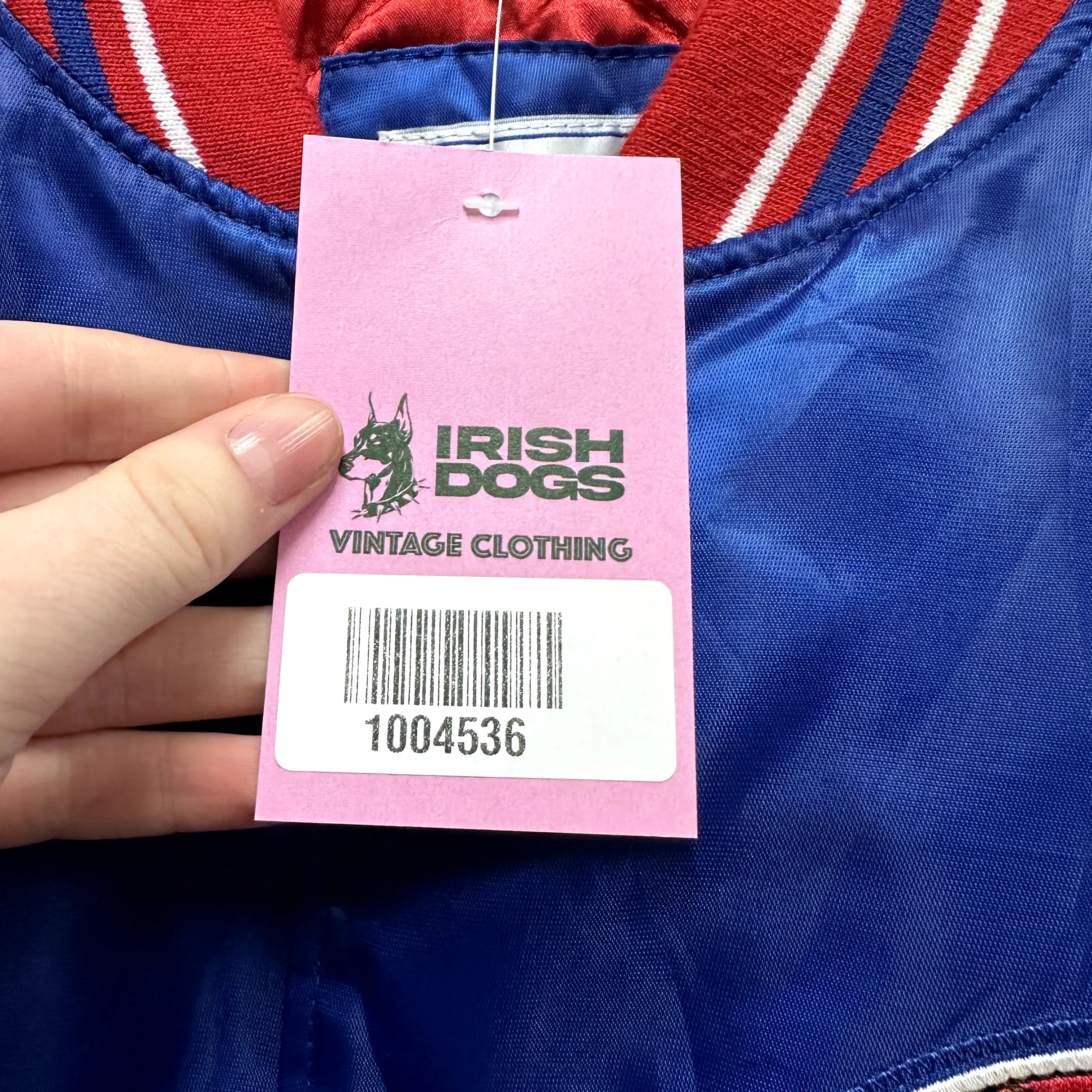 Vintage Starter Bomber Jacket Denver Nuggets