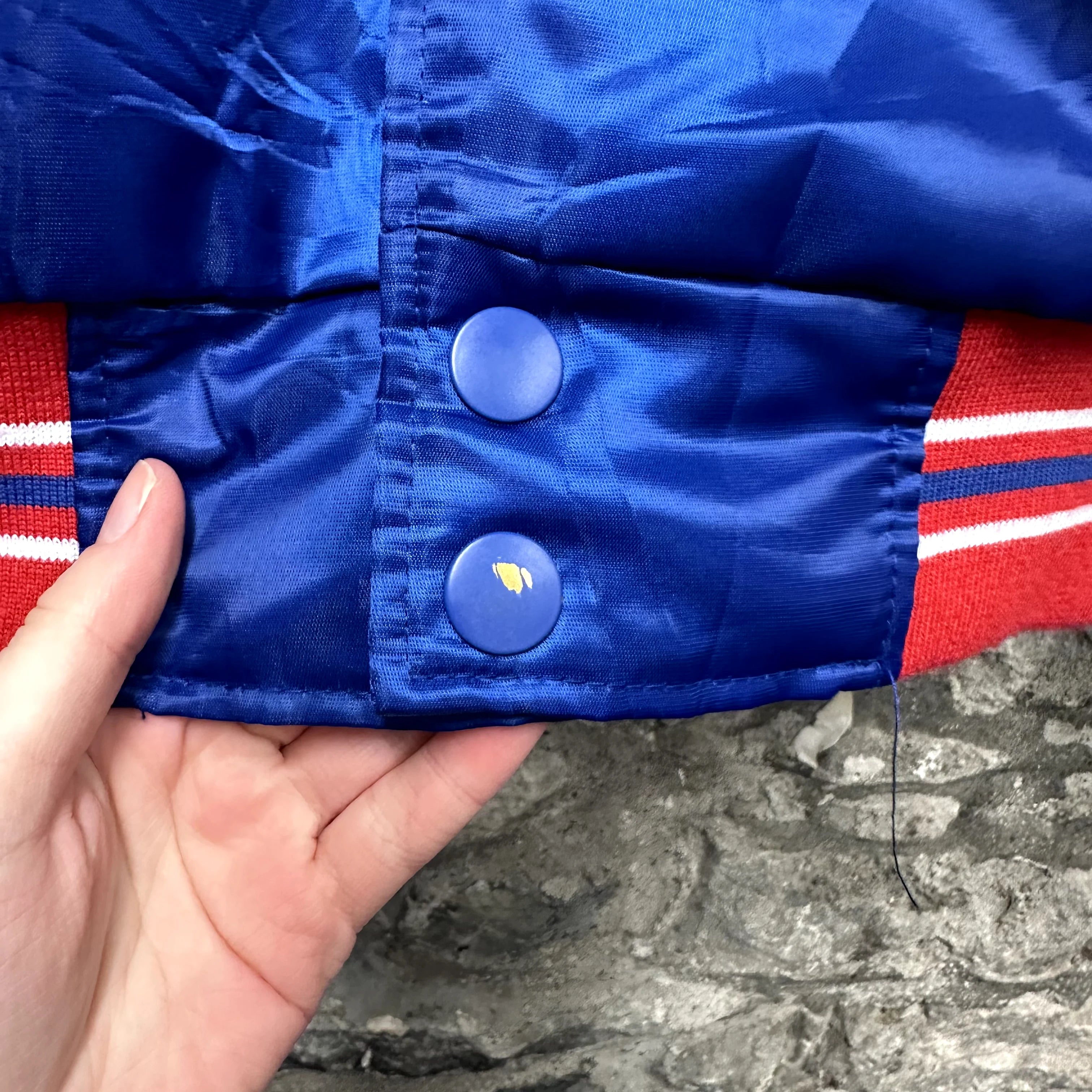 Vintage Starter Bomber Jacket Denver Nuggets