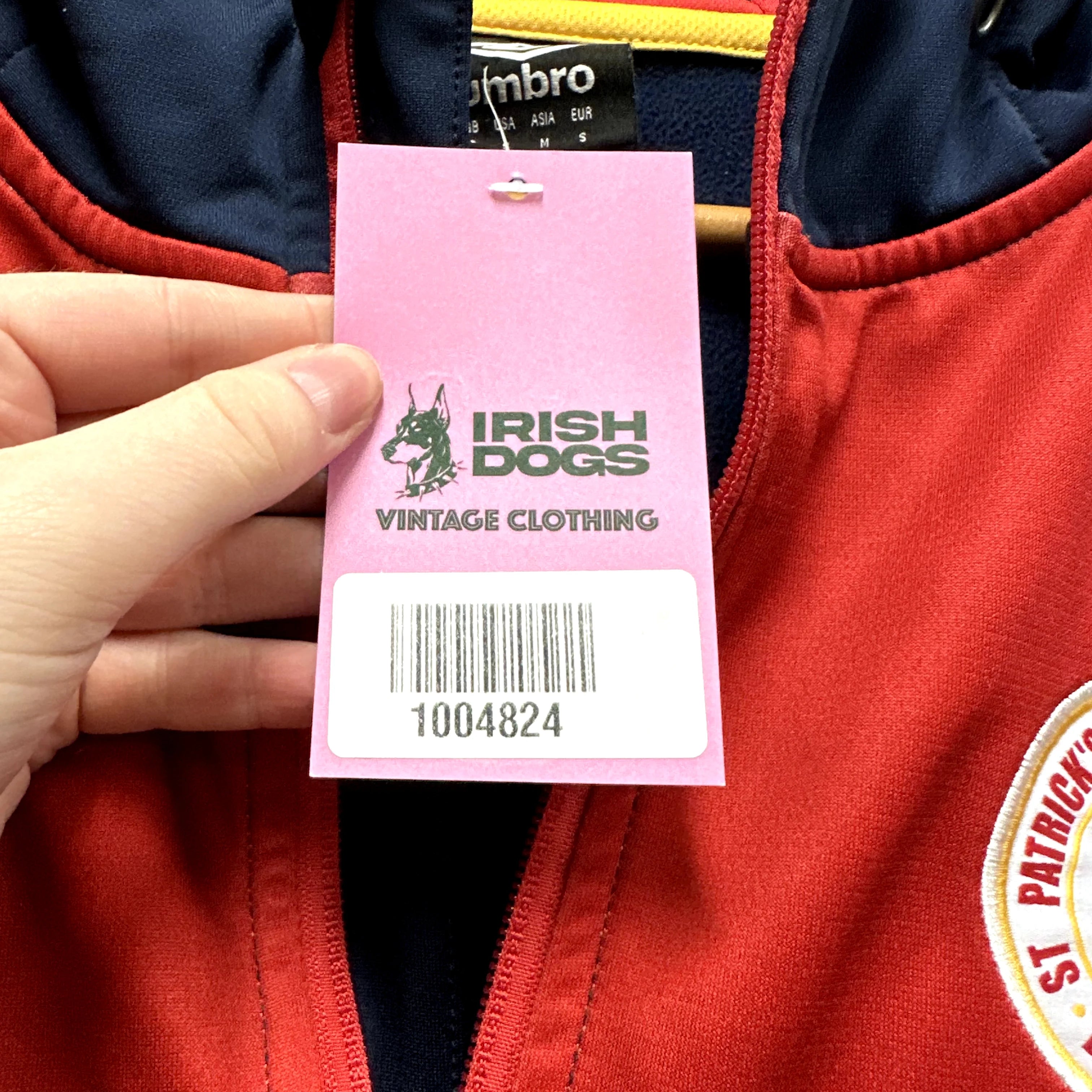 ST. Pats Umbro Track Jacket