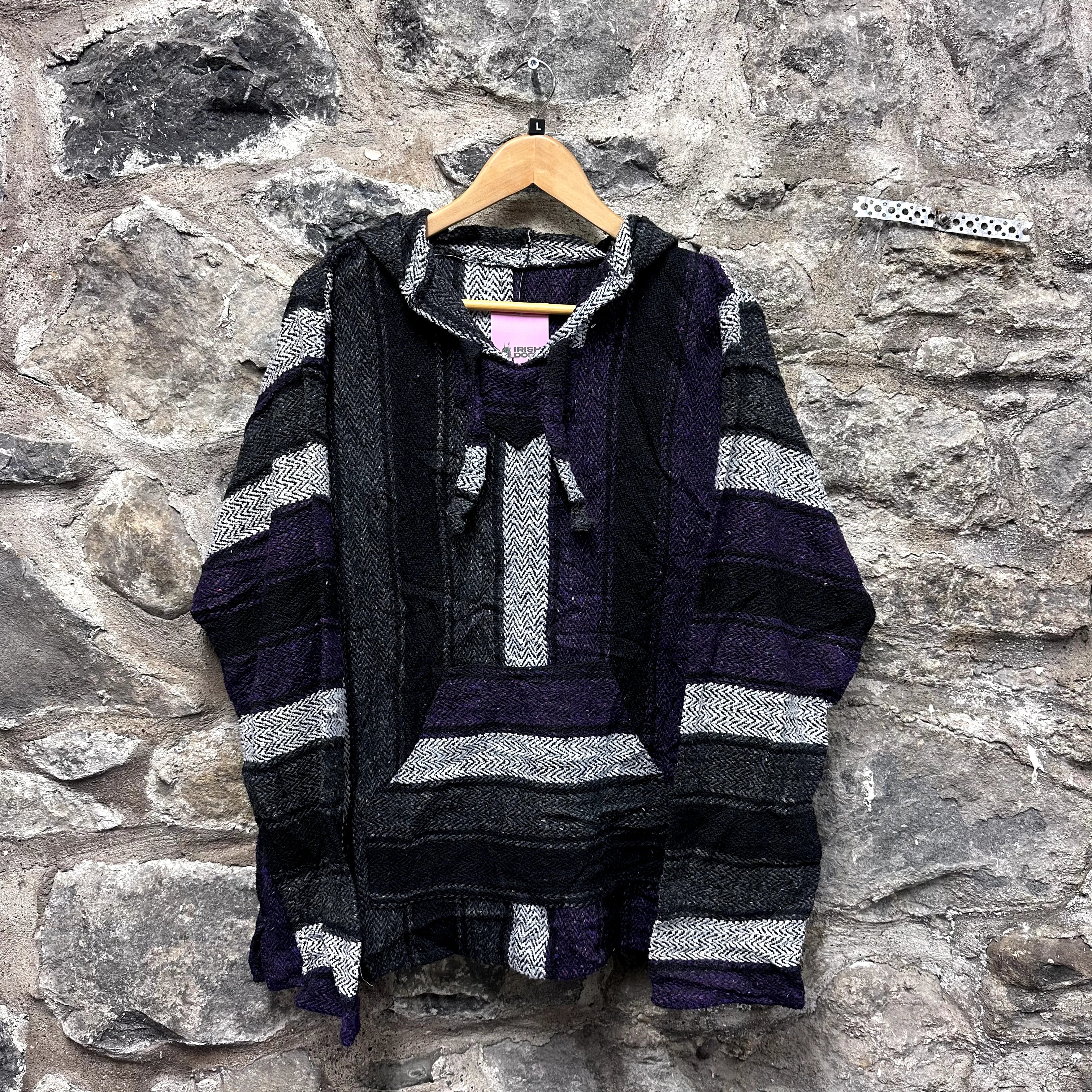 Vintage Irish Dogs Baja Hoodie