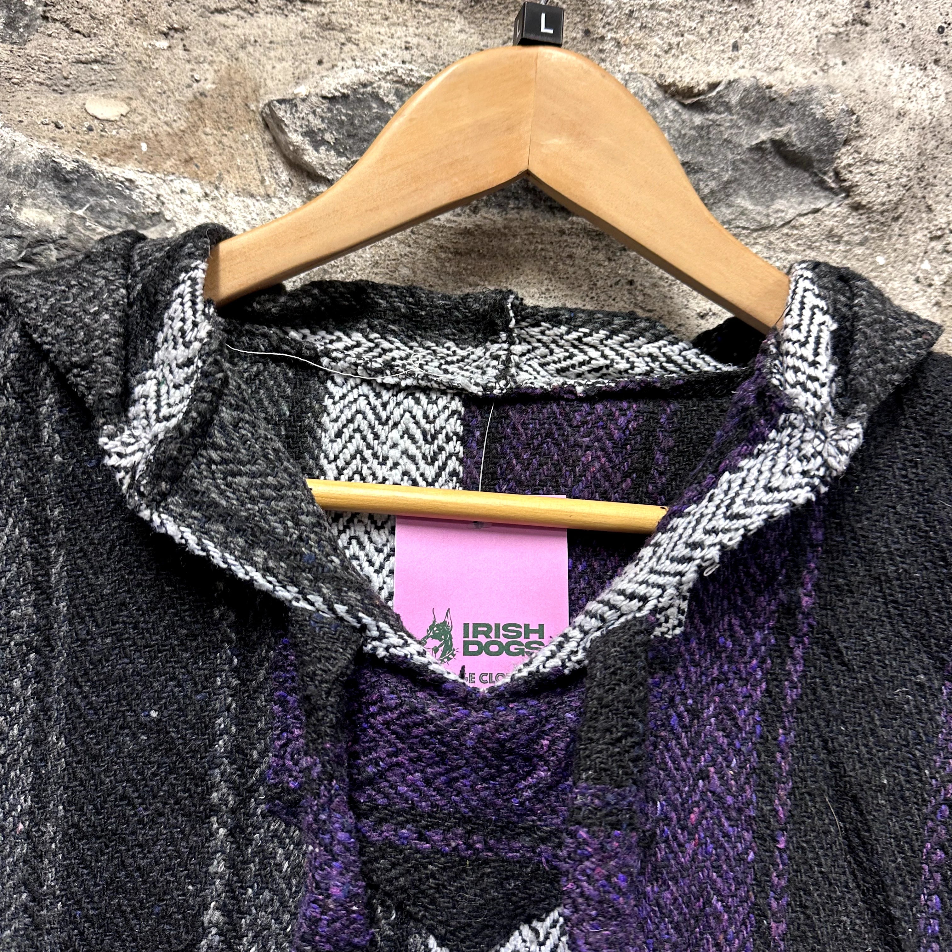 Vintage Irish Dogs Baja Hoodie