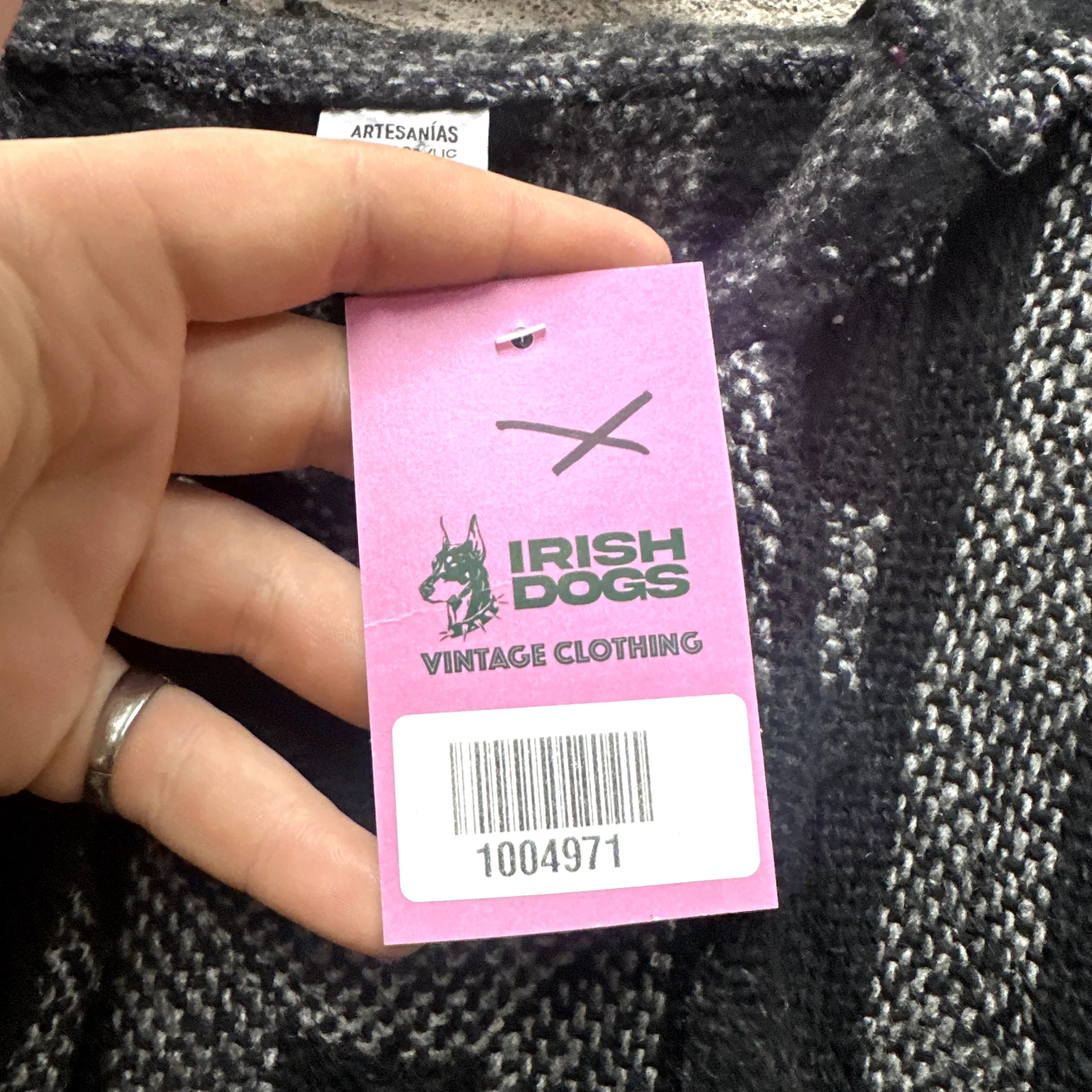 Vintage Irish Dogs Baja Hoodie