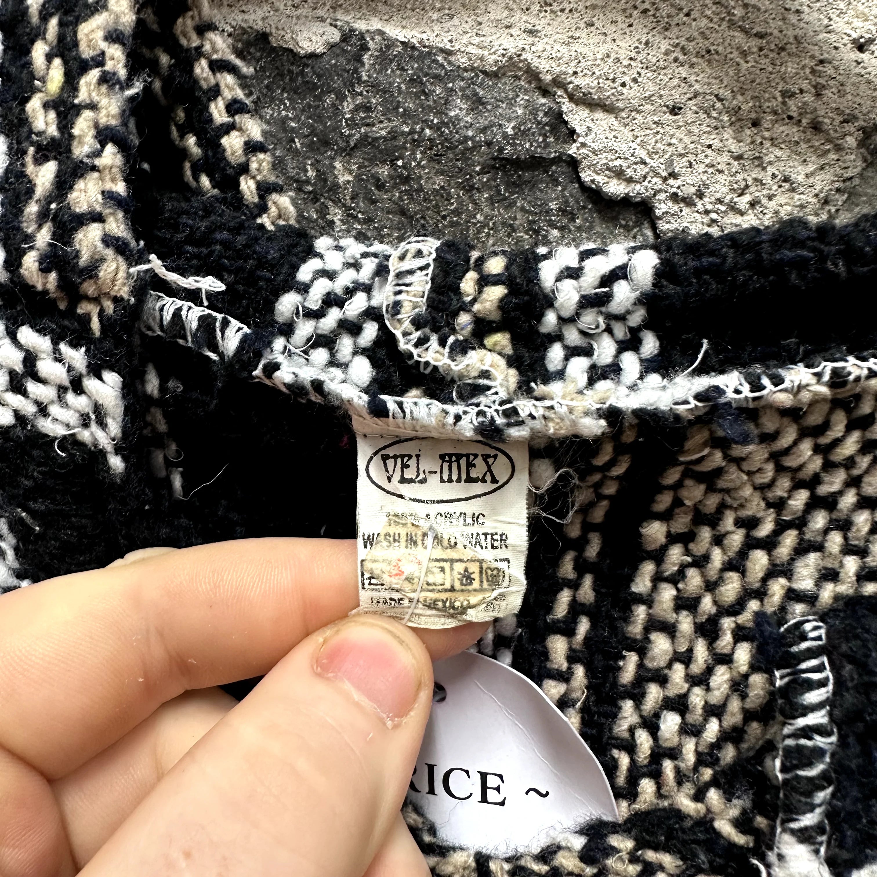 Vintage Vel-mex Baja Hoodie