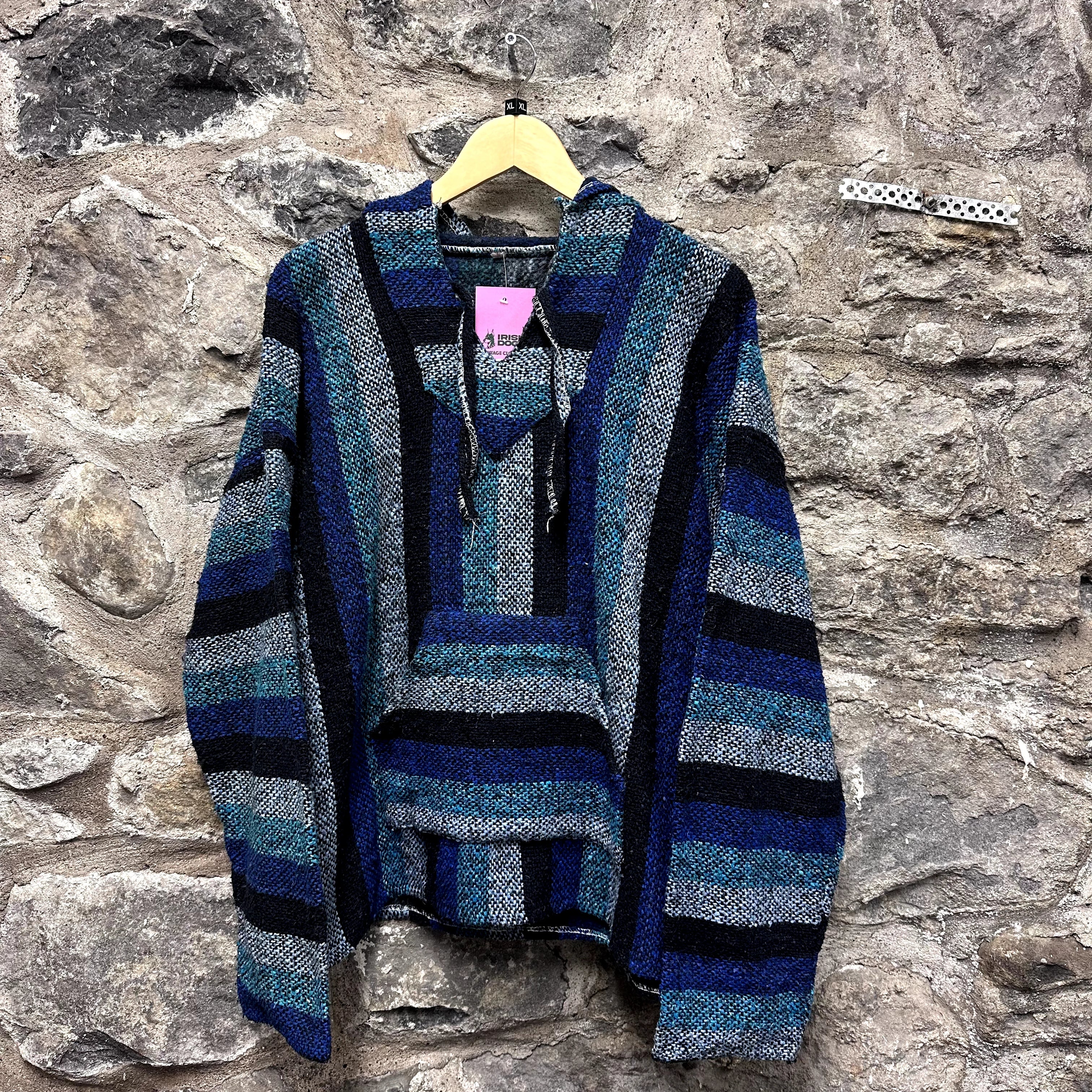 Vintage Irish Dogs Baja Hoodie