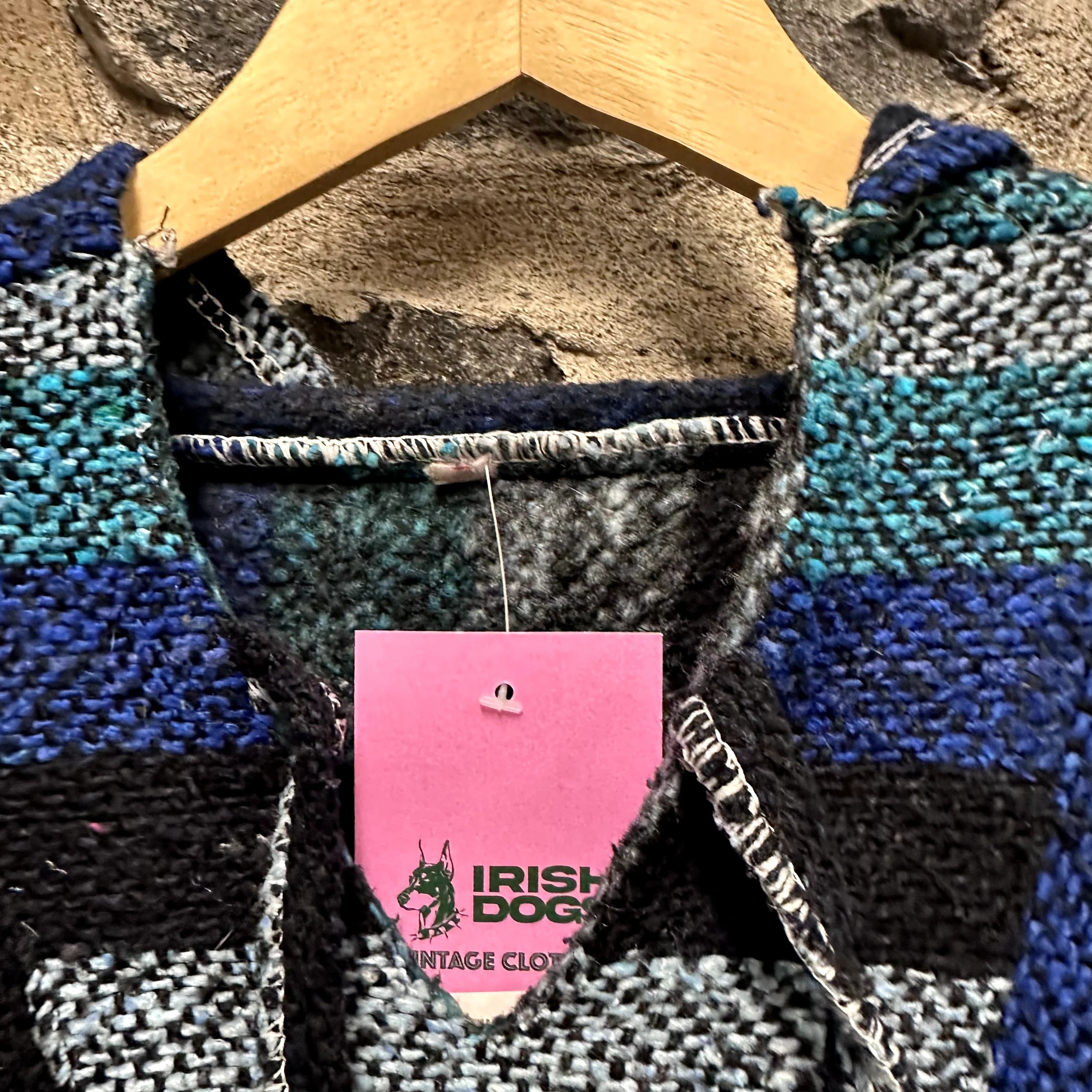 Vintage Irish Dogs Baja Hoodie