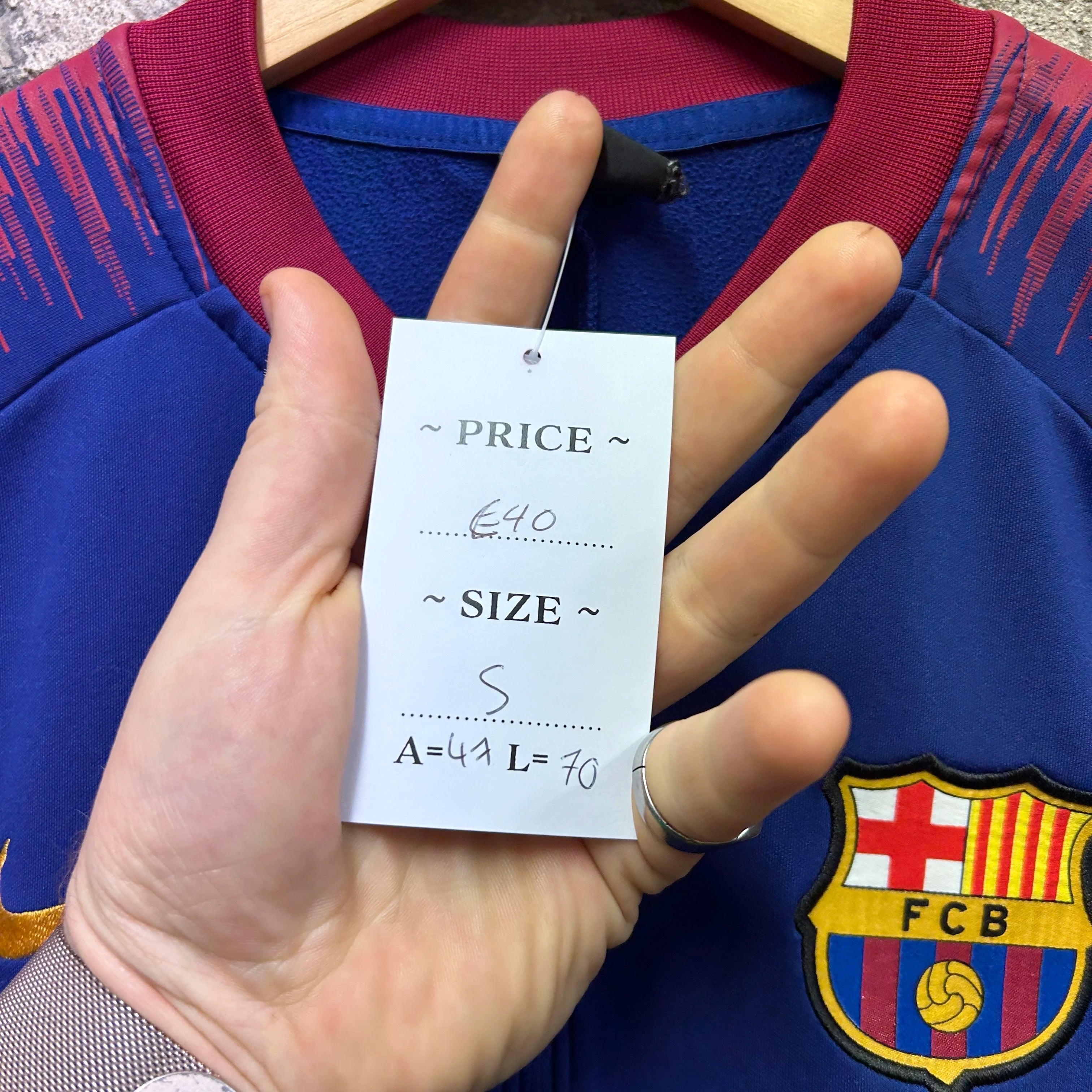 Barcelona Nike Track Jacket