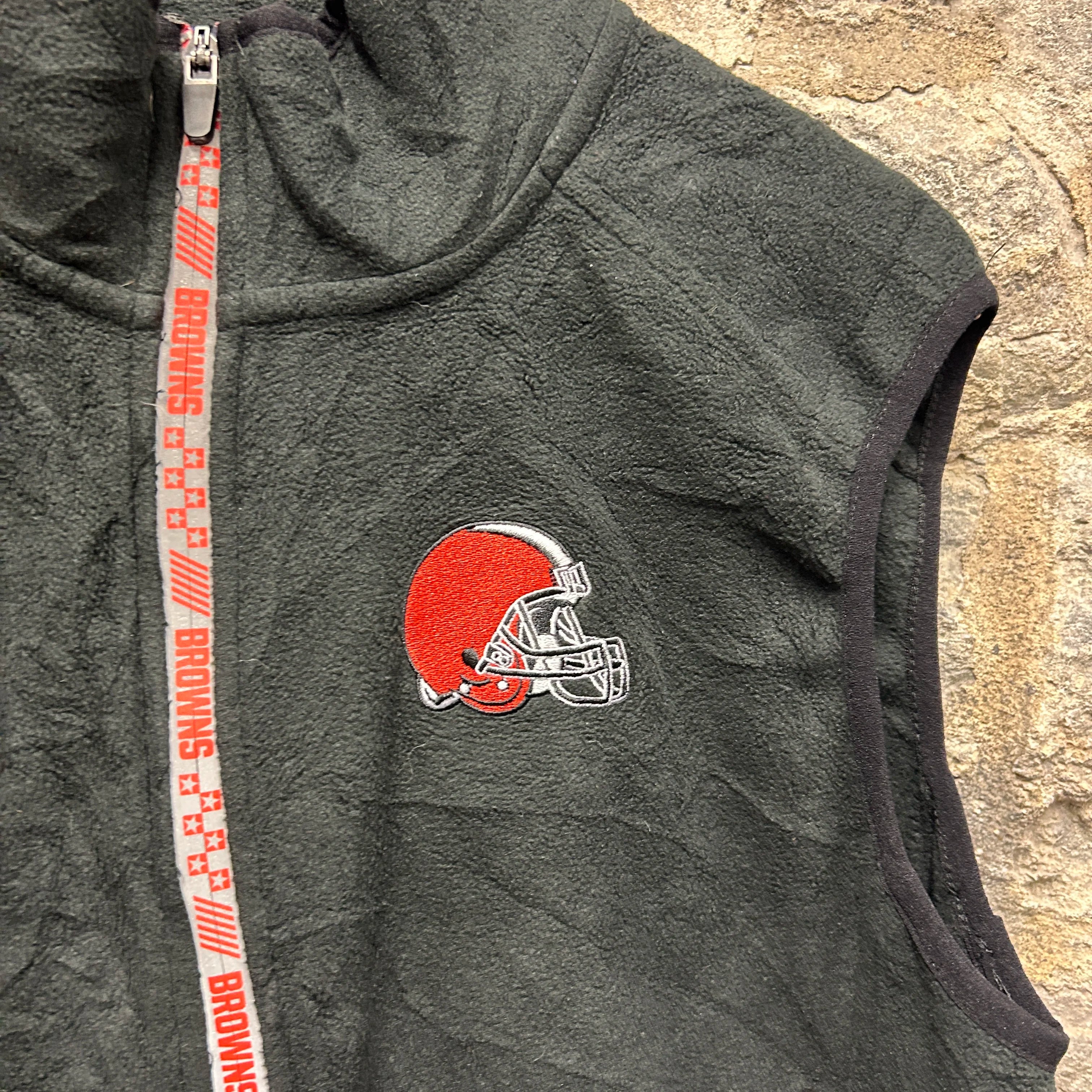 Clevland Browns Fleece Vest