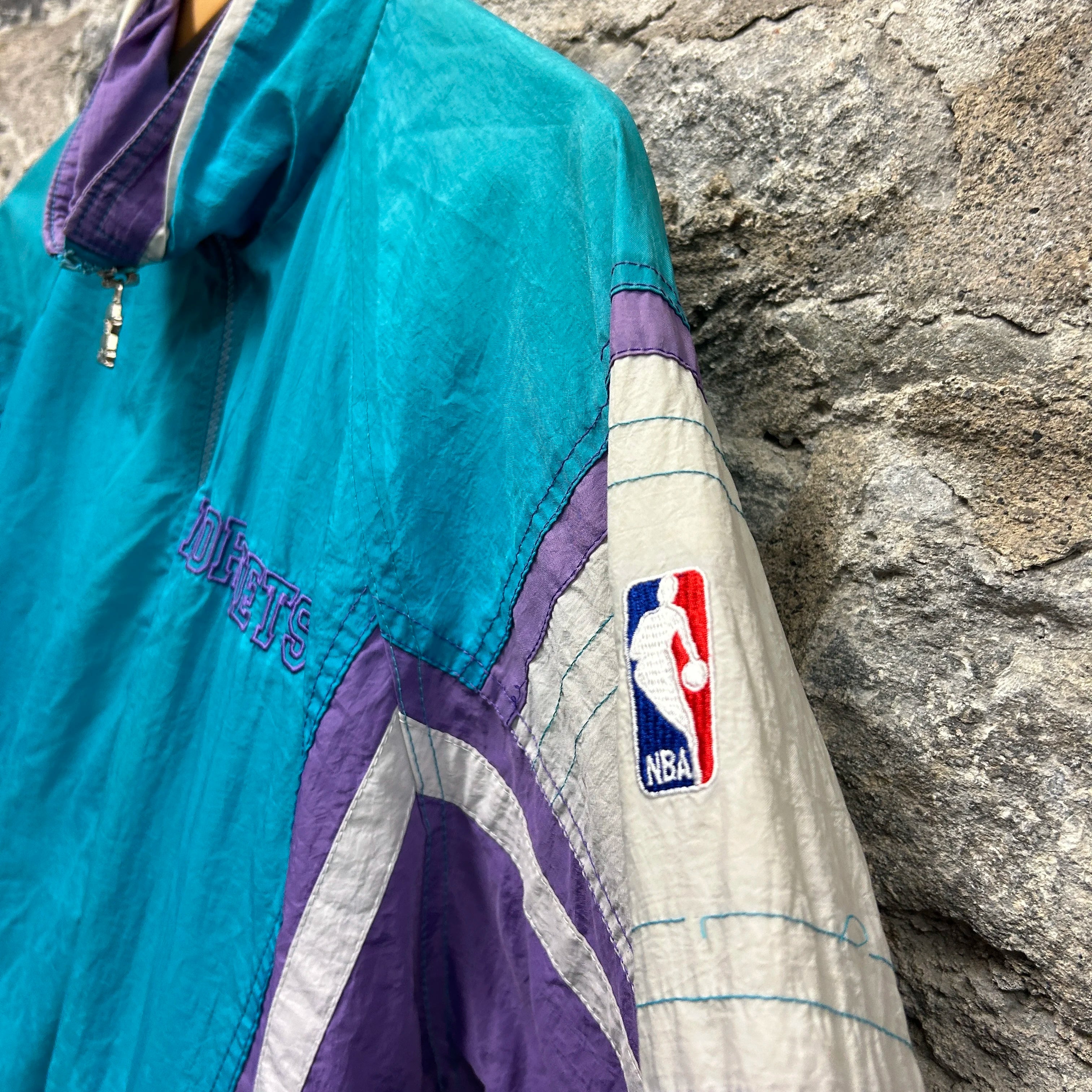 Vintage Charlotte hornets Starter Windbreaker Jacket