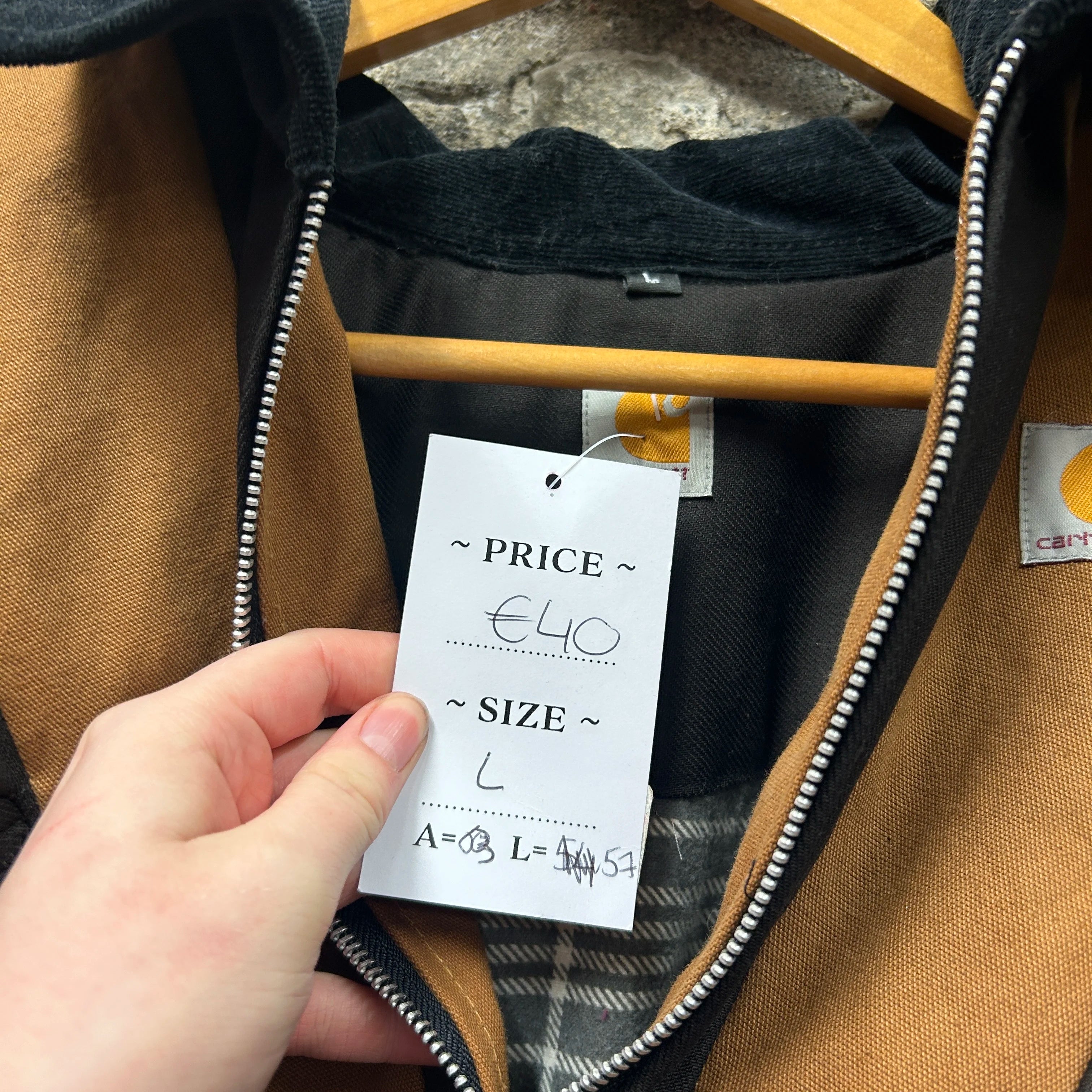 Cropped Rework Carhartt Jacket