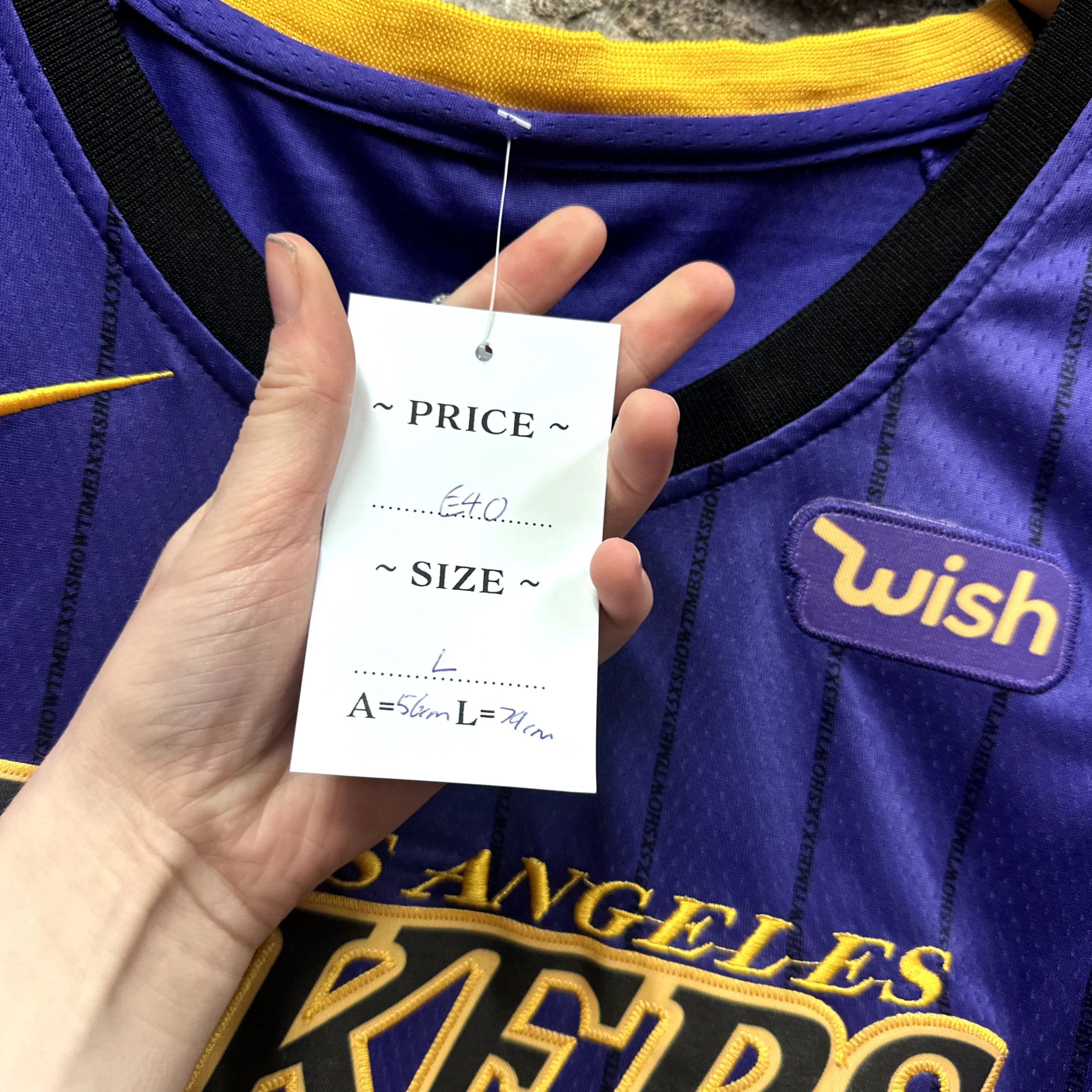 LeBron James Lakers Basketball Jersey