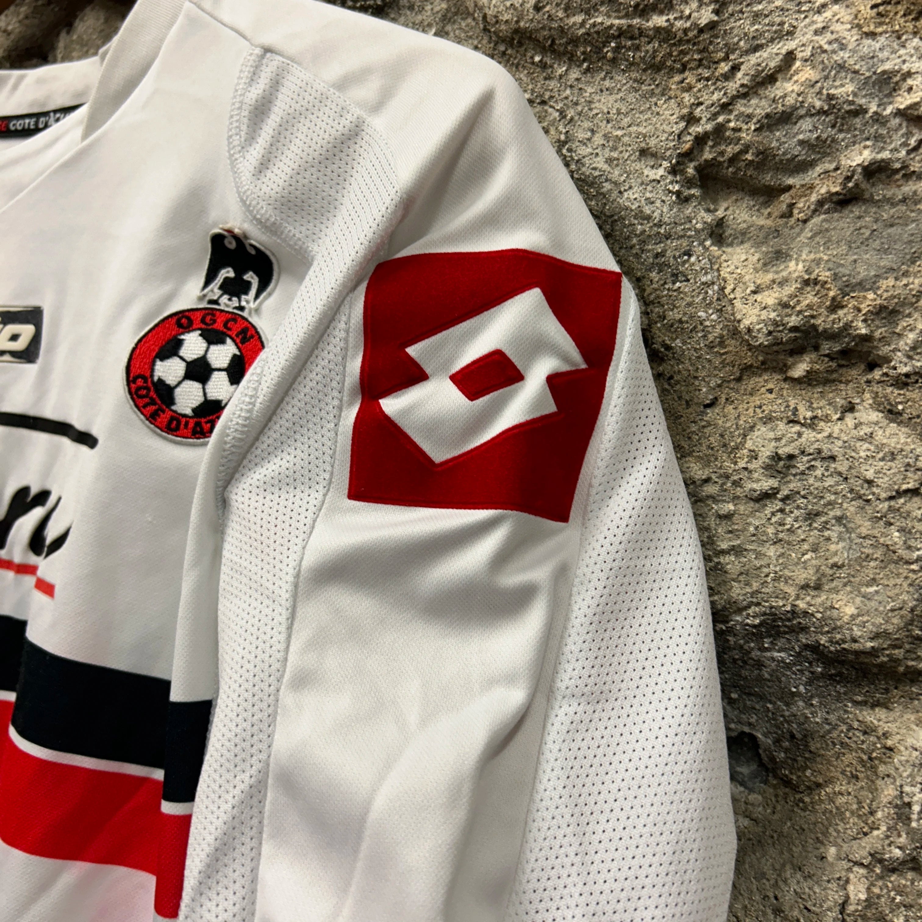 Vintage OGC Nice Football Shirt-2008-2009