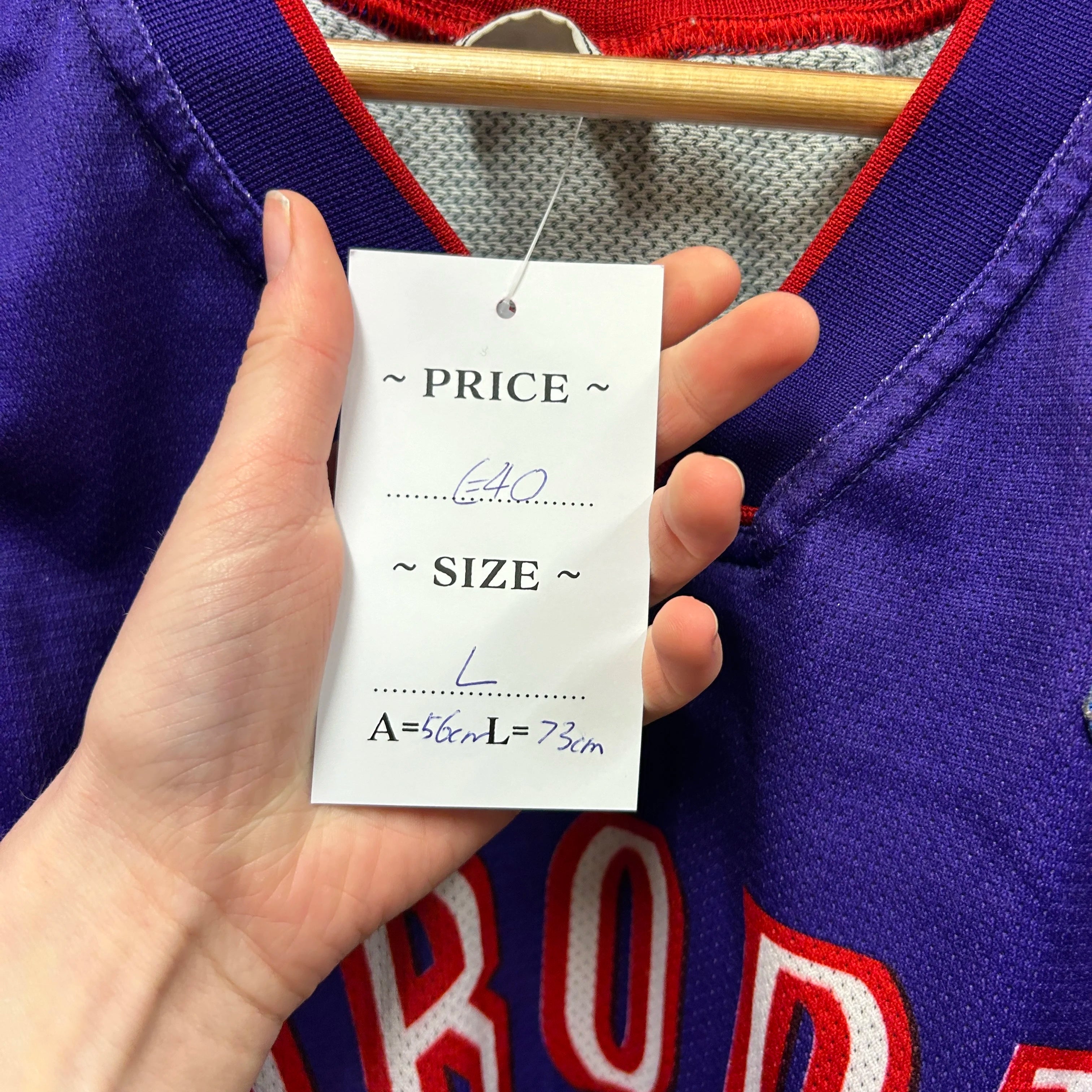 Vintage Vince Carter Basketball Jersey