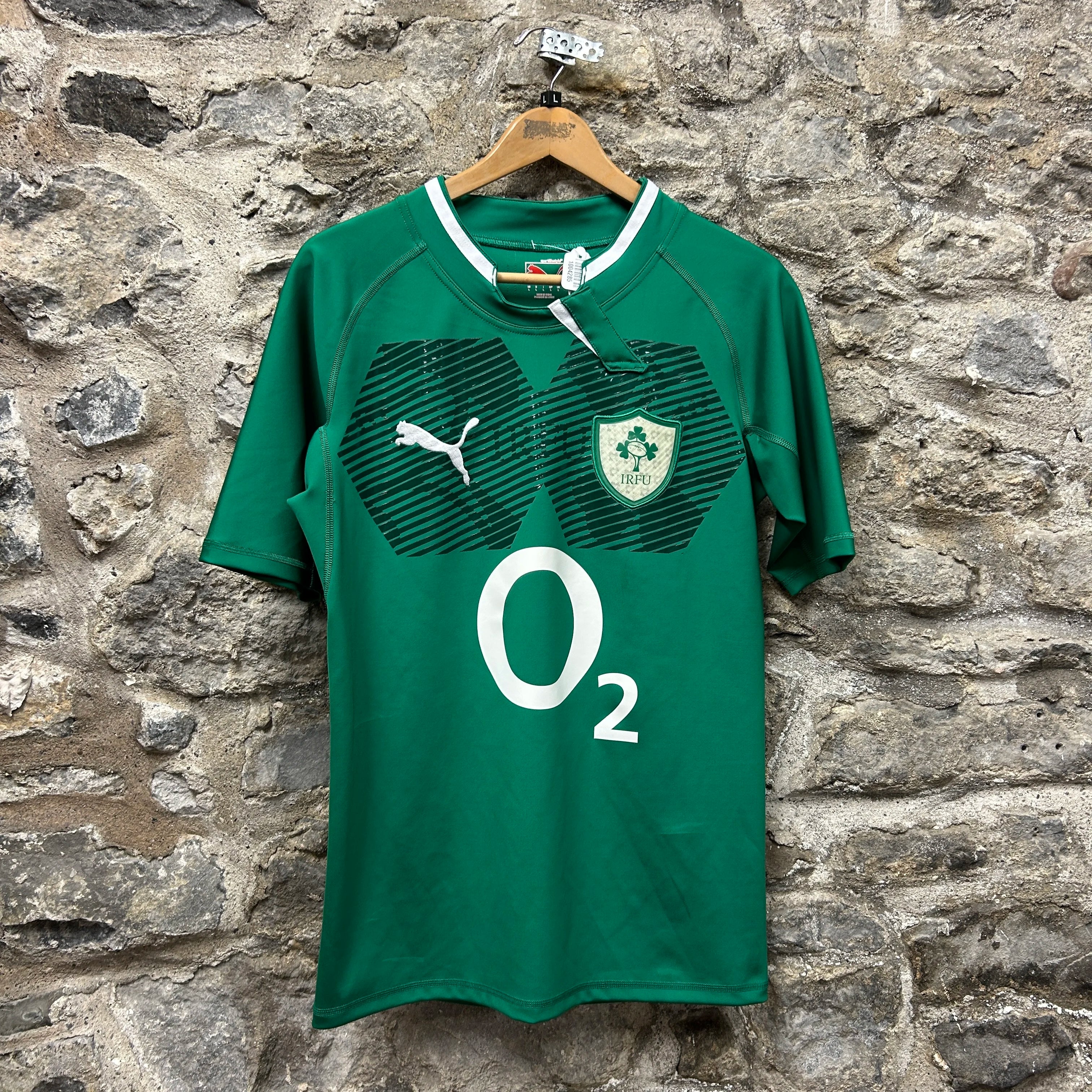 Vintage Ireland Rugby Shirt-2010-2011