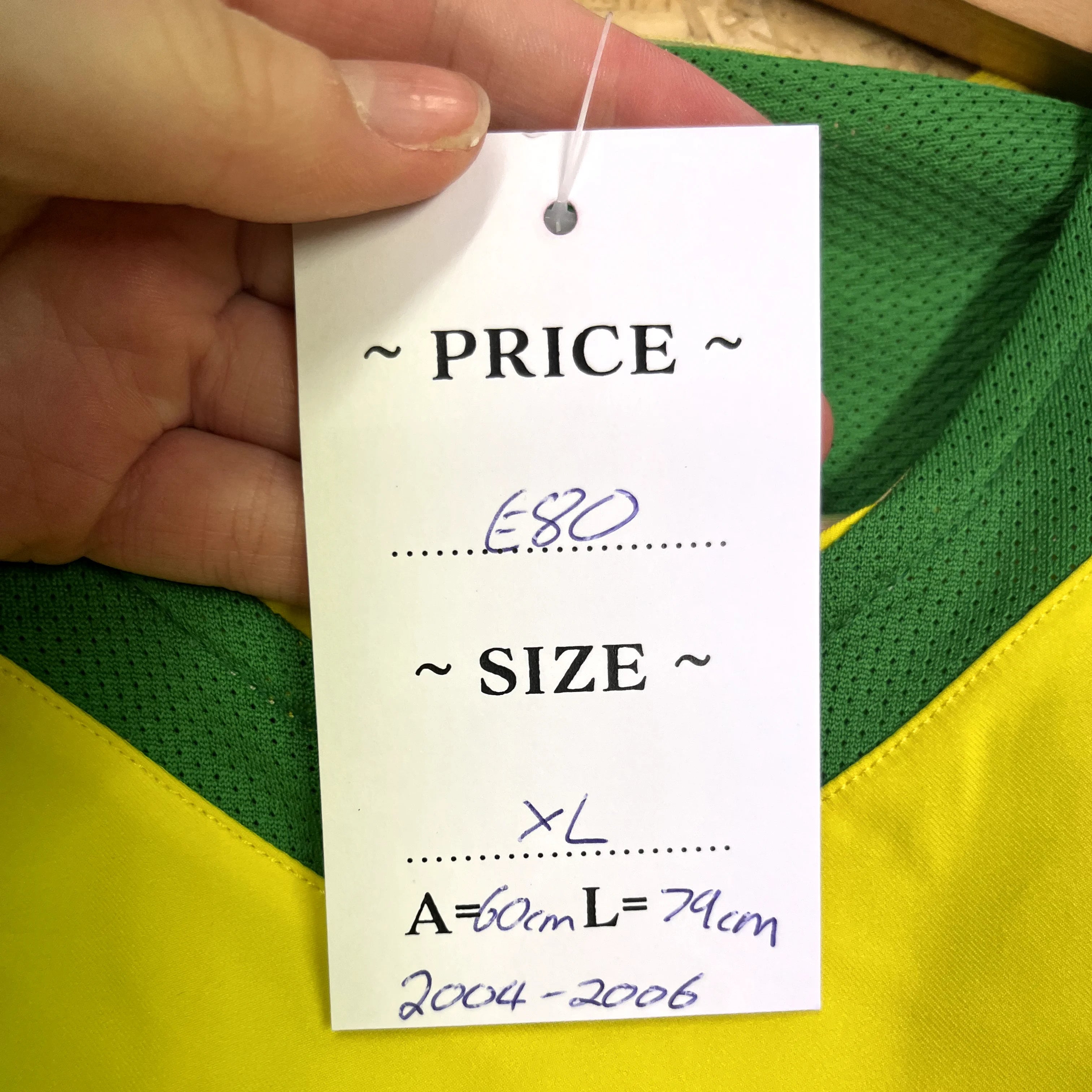 Vintage Brazil Jersey-2004/2006