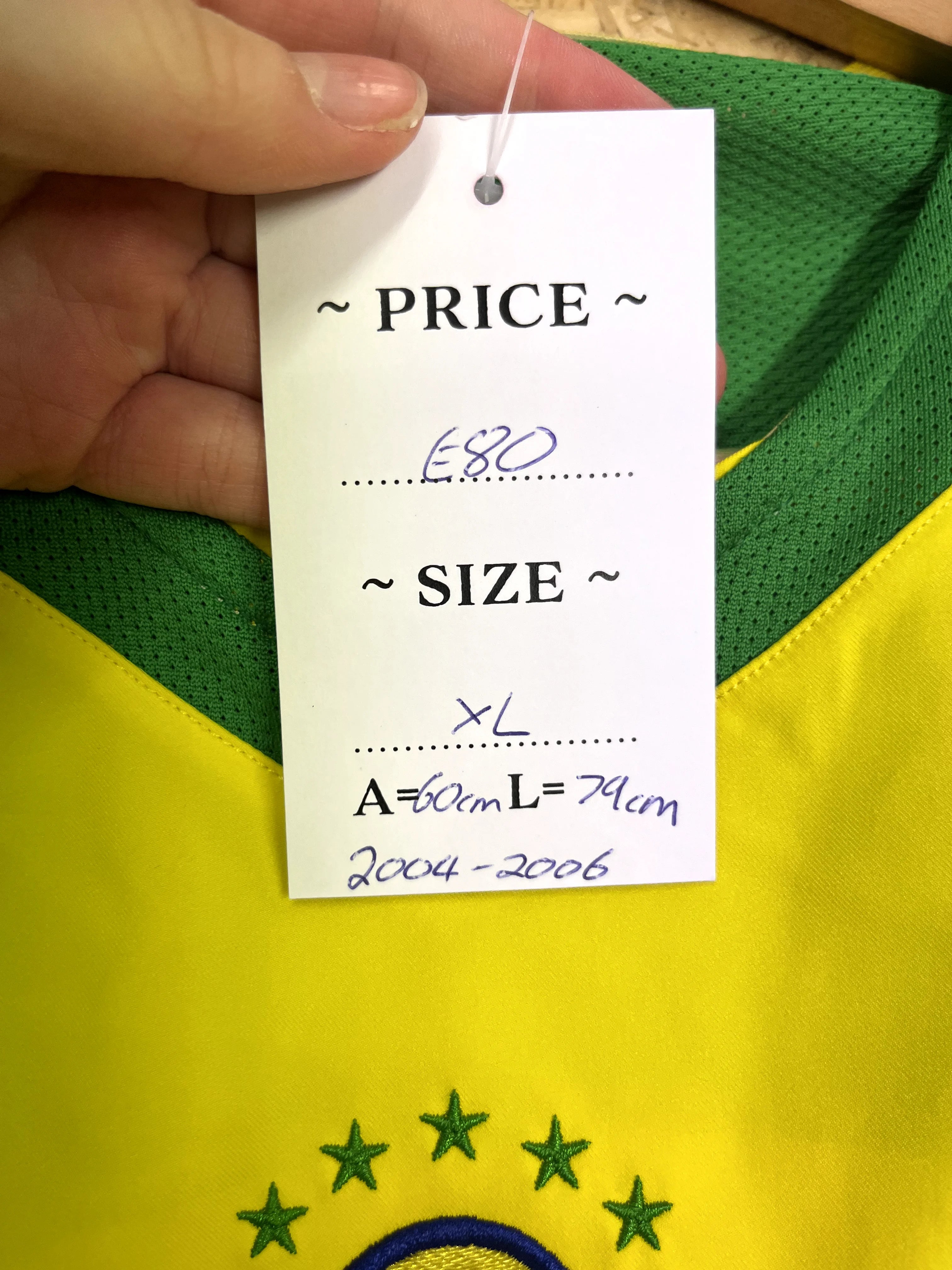 Vintage Brazil Jersey-2004/2006