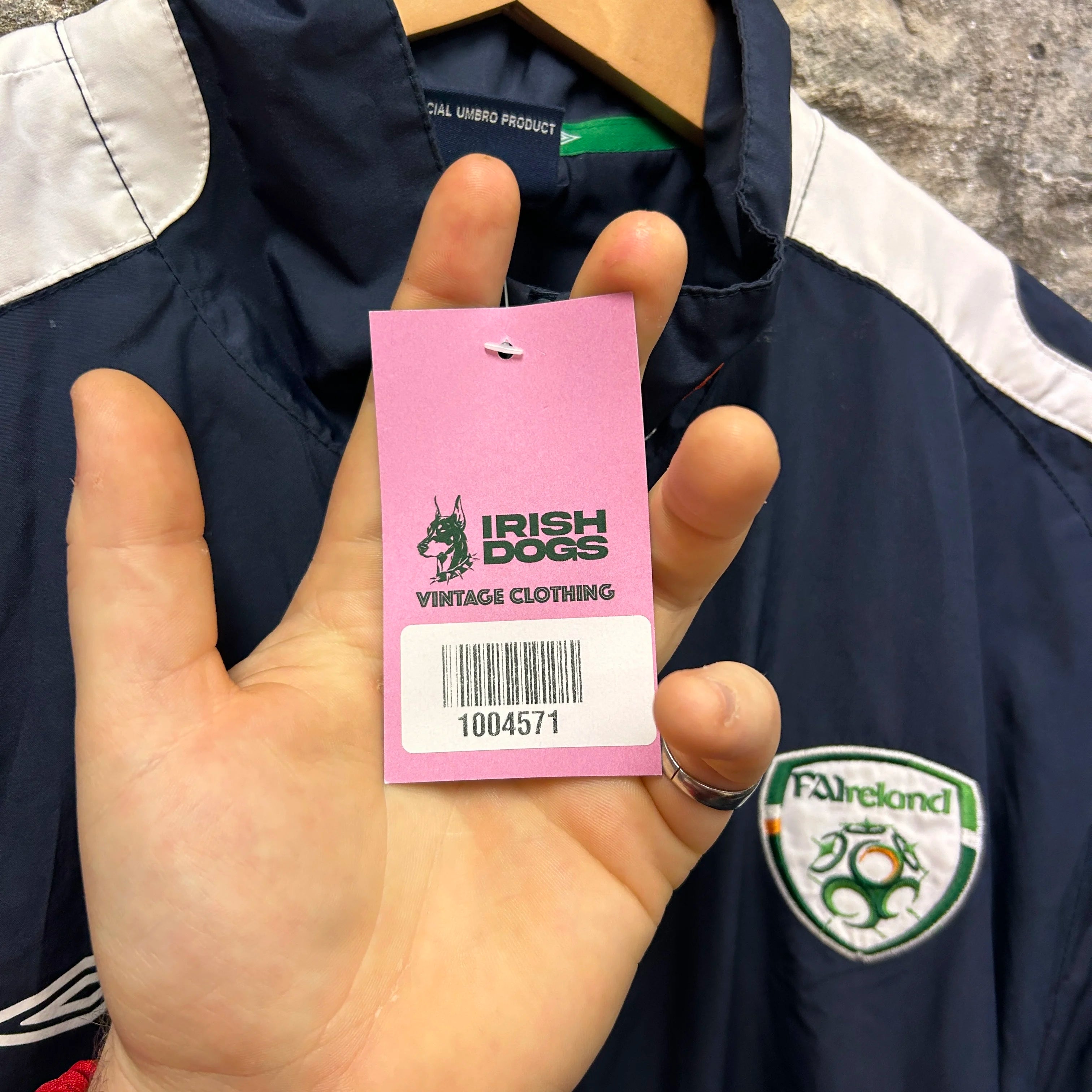 Vintage Ireland Windbreaker Jacket-2006/2008