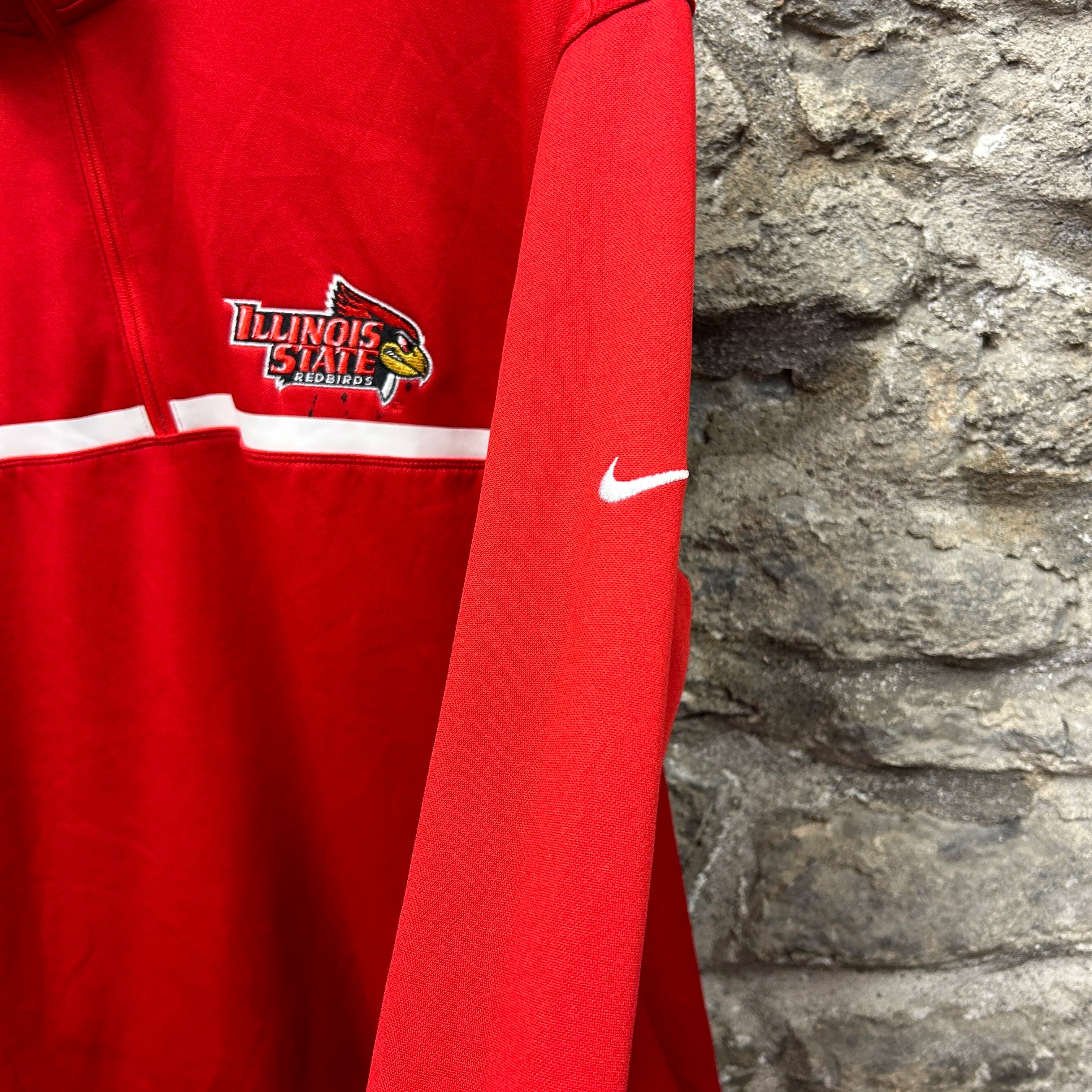 Illinois State Quarter-zip Fleece Pullover
